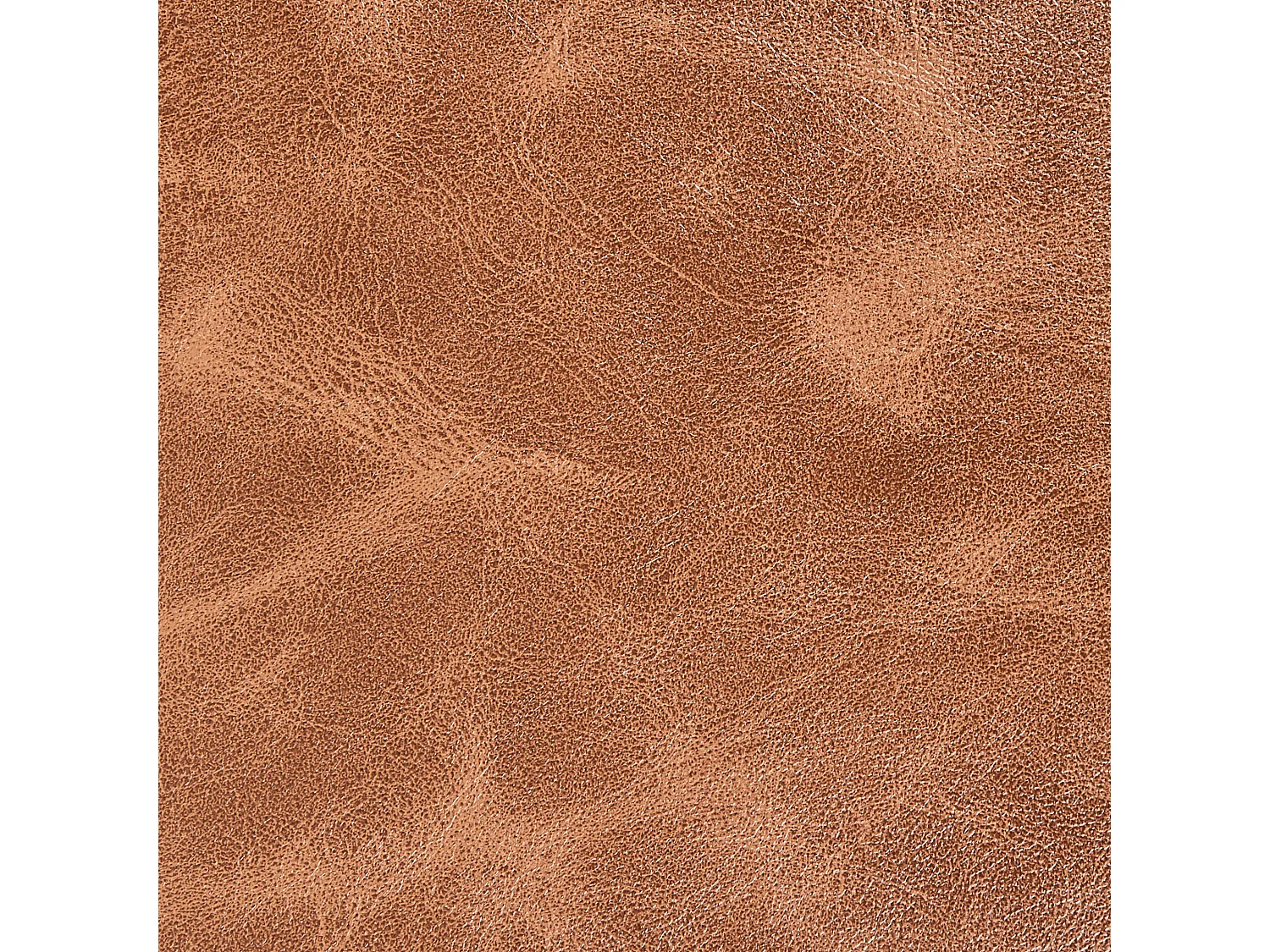 Lot de 2 tabourets de bar MILROY Cuir PU Marron