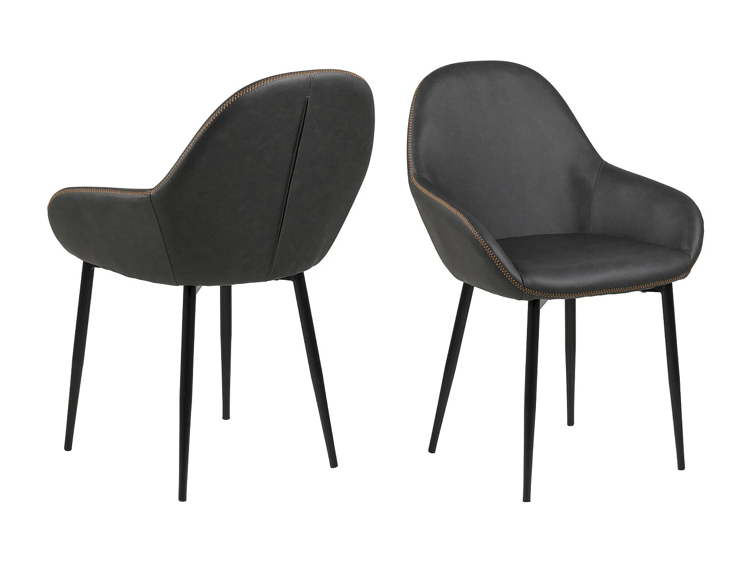 Fauteuils simili (lot de 2) - GLADIS