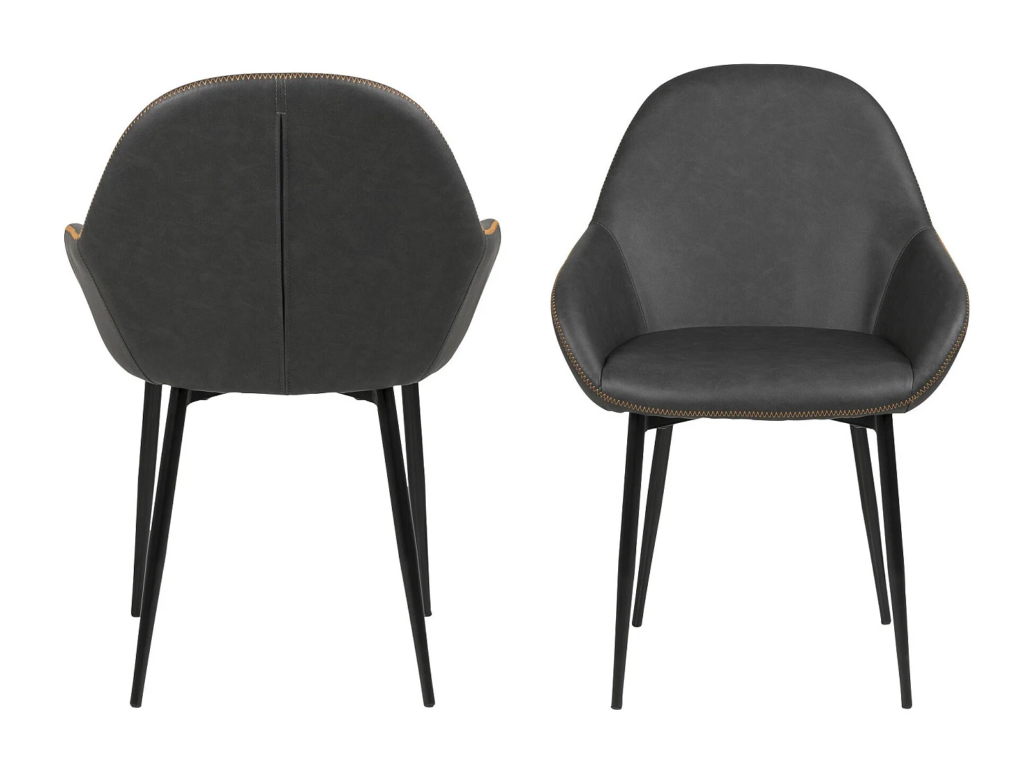 Fauteuils simili (lot de 2) - GLADIS