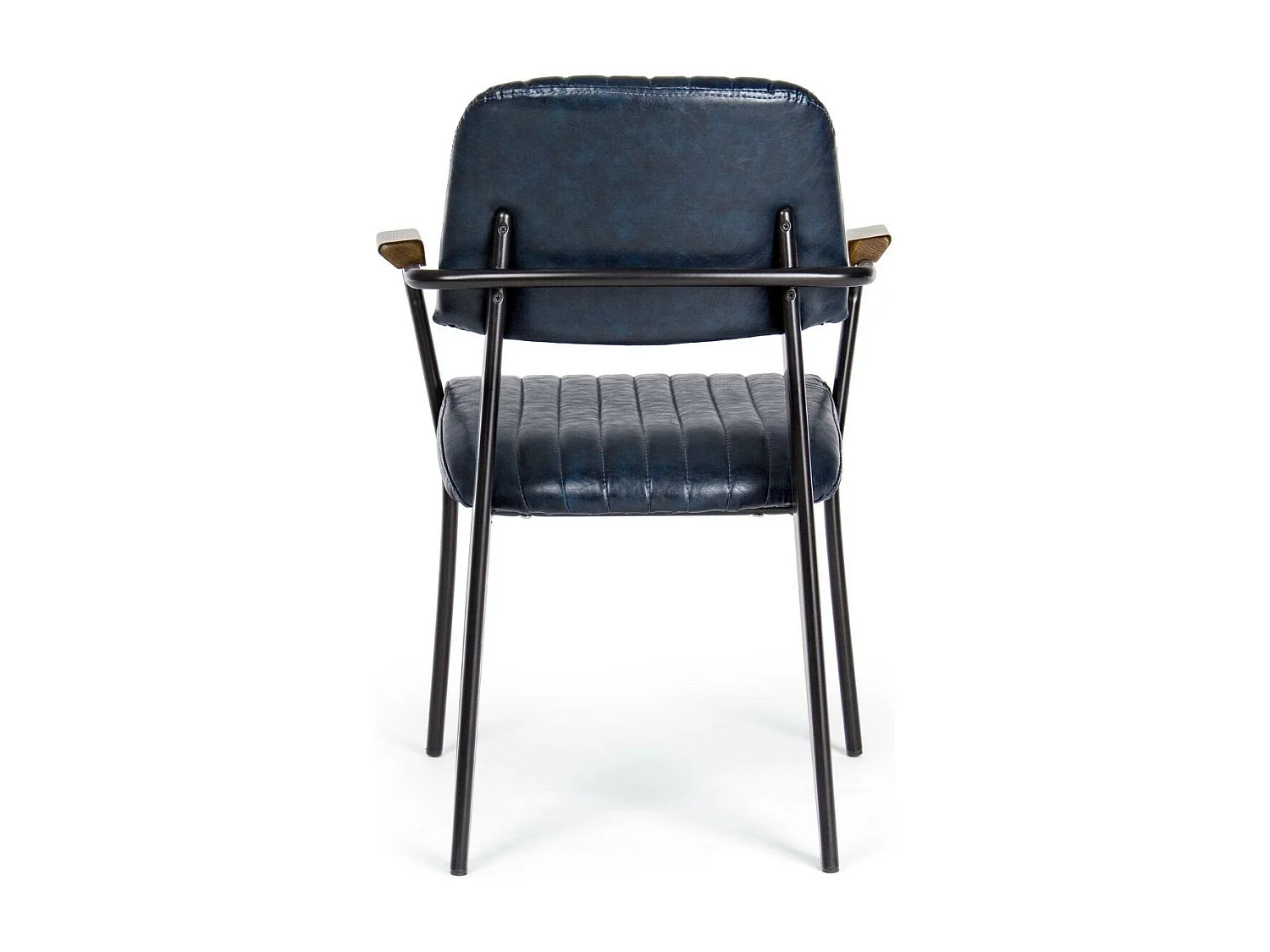 Fauteuil simili et métal Vintage (lot de 2) - CLARK