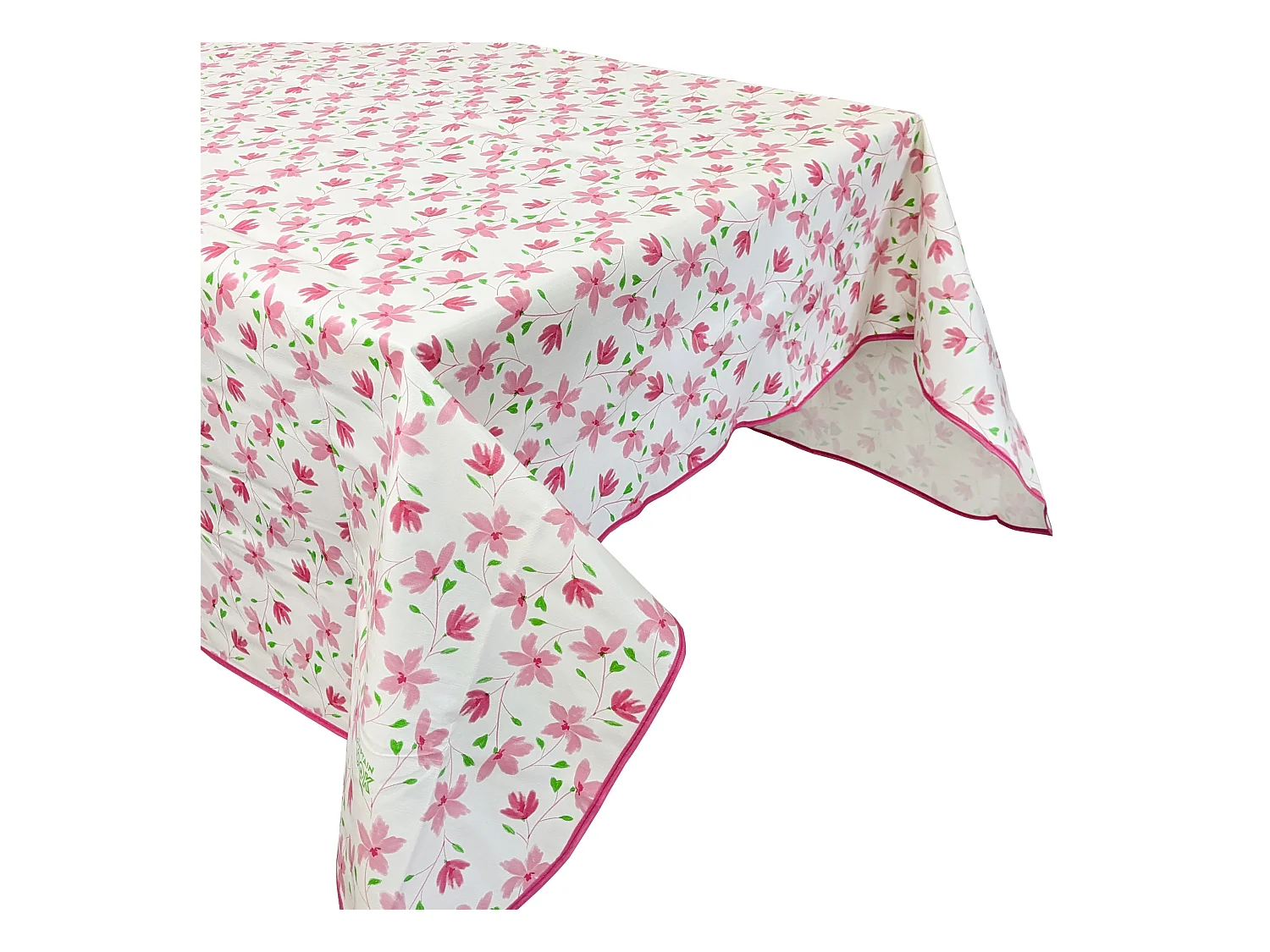 Nappe rectangulaire 140x180 cm antitaches BLOOM BLOOM rouge