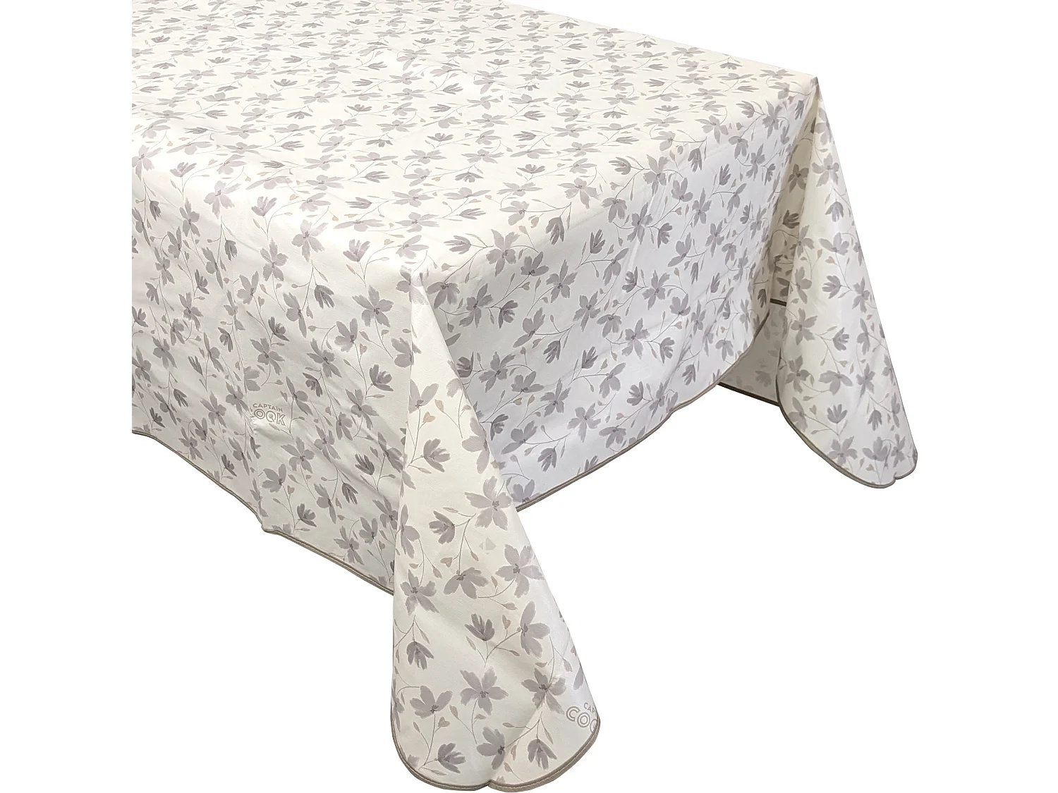 Nappe rectangulaire 130x160 cm antitaches BLOOM BLOOM beige