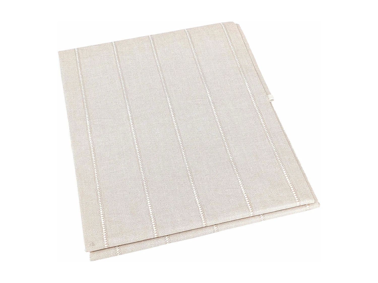Nappe rectangulaire 130x160 cm antitaches BALANCE beige