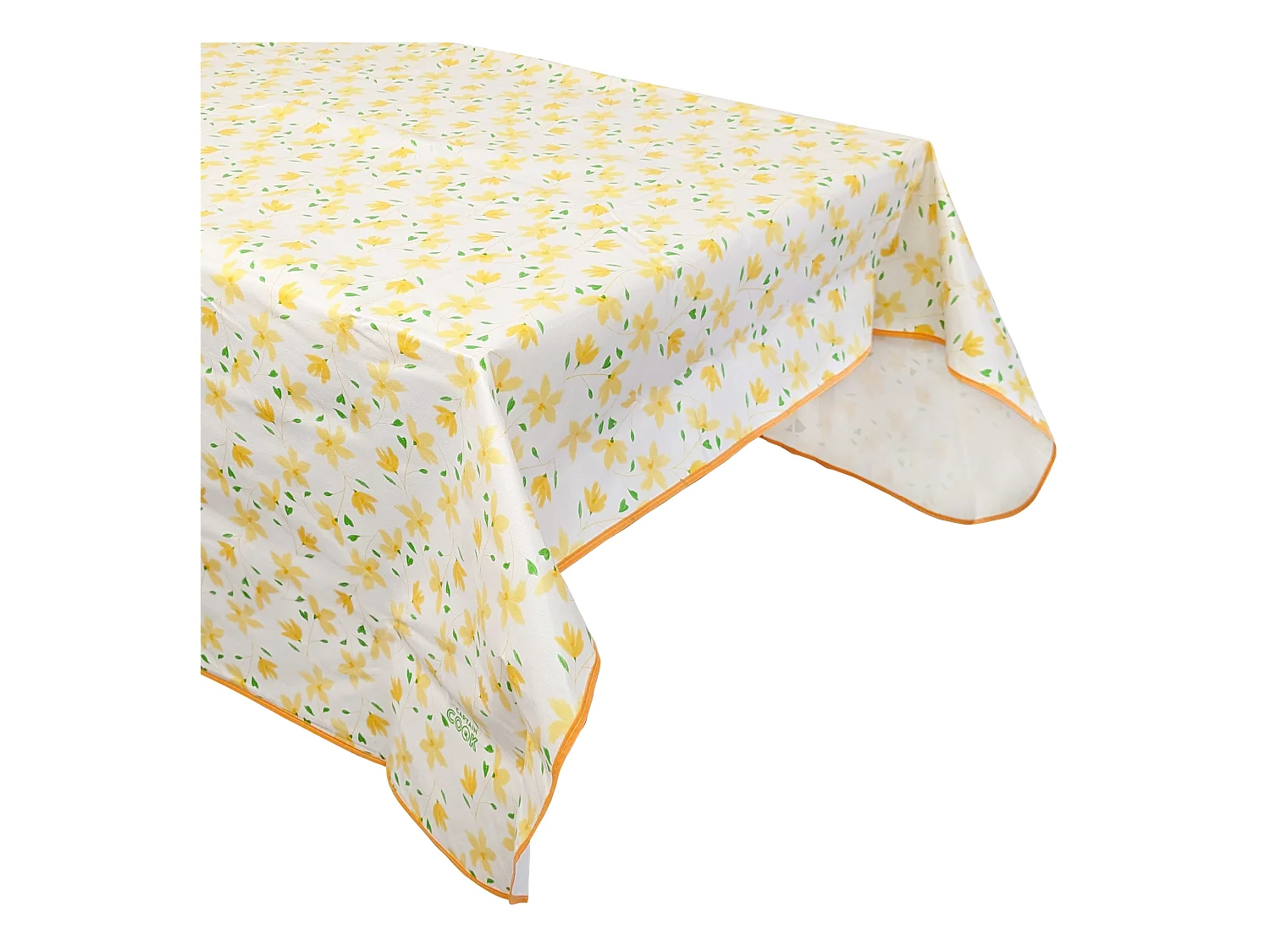 Nappe rectangulaire 140x180 cm antitaches BLOOM BLOOM jaune
