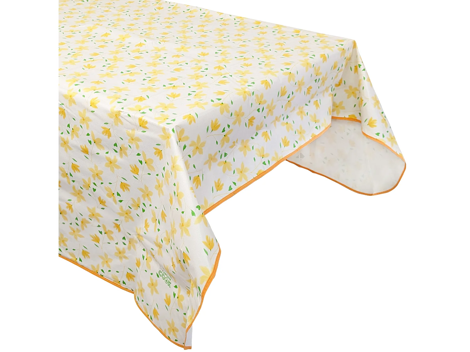 Nappe rectangulaire 140x180 cm antitaches BLOOM BLOOM jaune