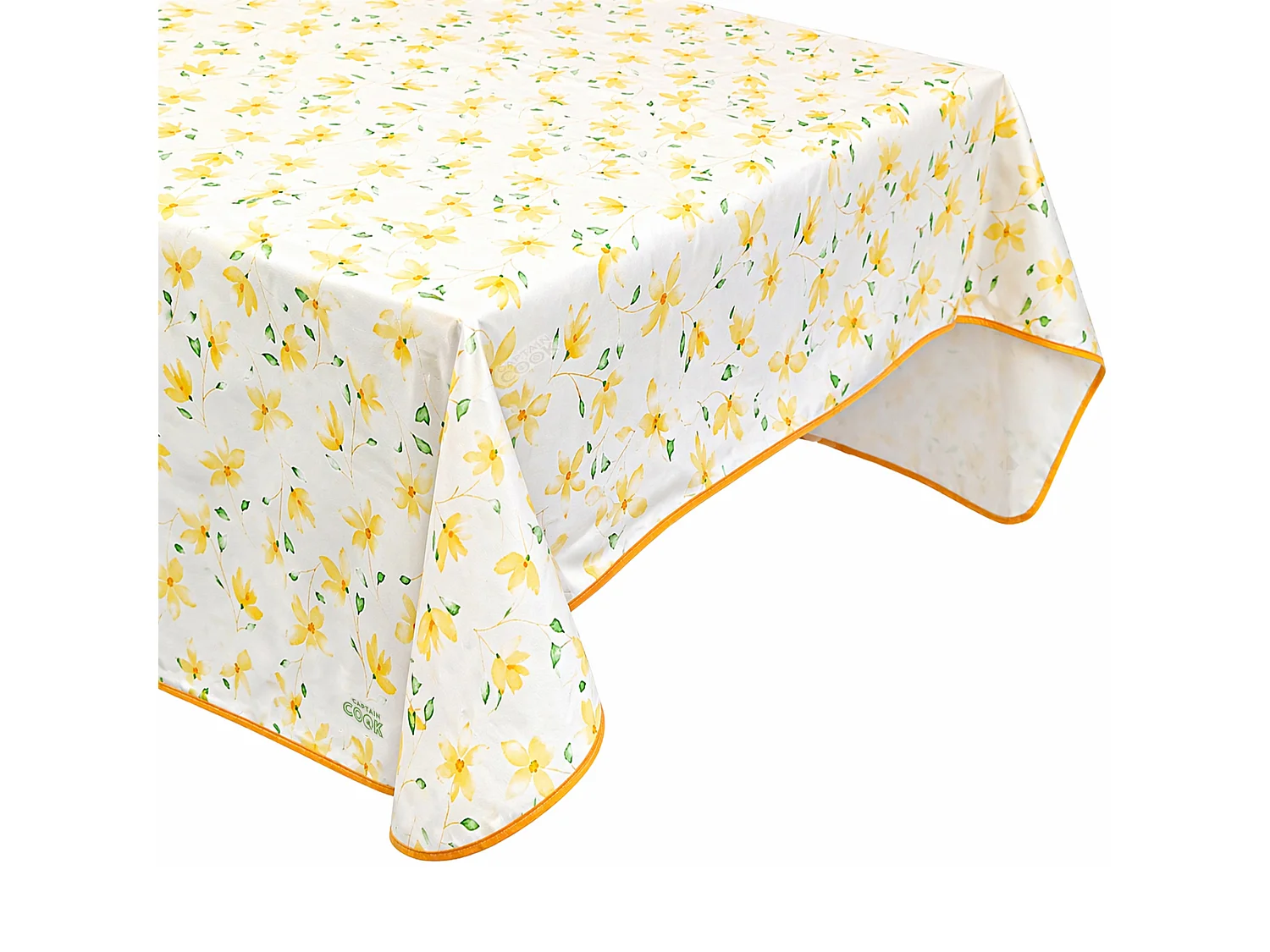 Nappe rectangulaire 140x180 cm antitaches BLOOM BLOOM jaune