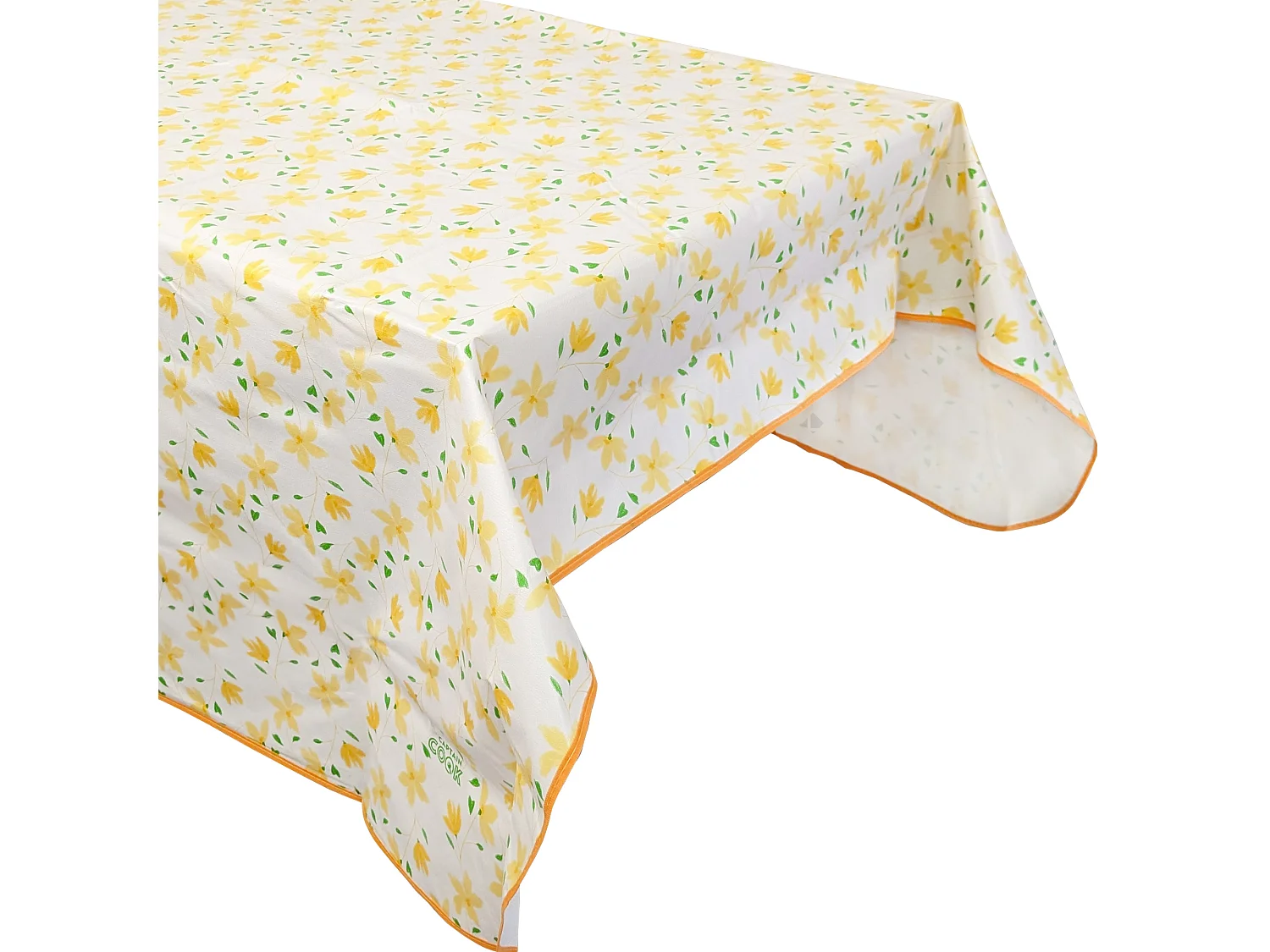 Nappe rectangulaire 130x160 cm antitaches BLOOM BLOOM jaune
