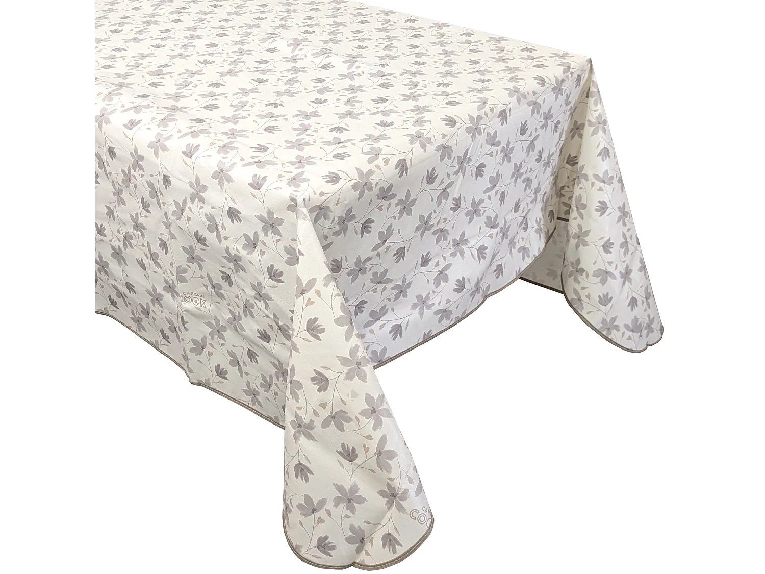 Nappe rectangulaire 140x220 cm antitaches BLOOM BLOOM beige