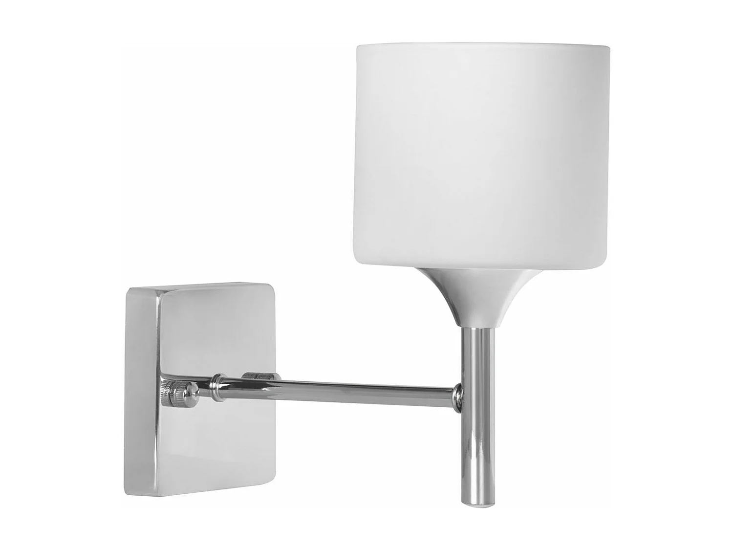 Applique Murale Activejet AJE-MIRA 1P Blanc Argenté (23 x 21,5 x 11,5 cm) (1 Pièce)