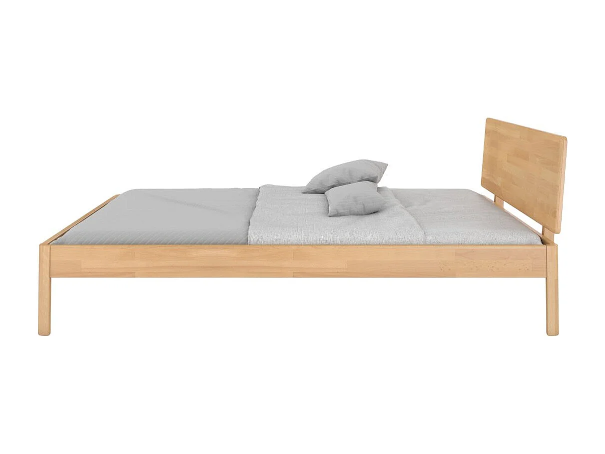 Łóżko bukowe Visby AMMER / 180x200 cm, kolor naturalny