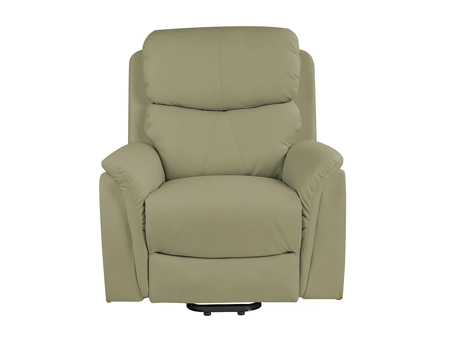 Fauteuil inclinable électrique GLORIE massant Cuir PU Vert