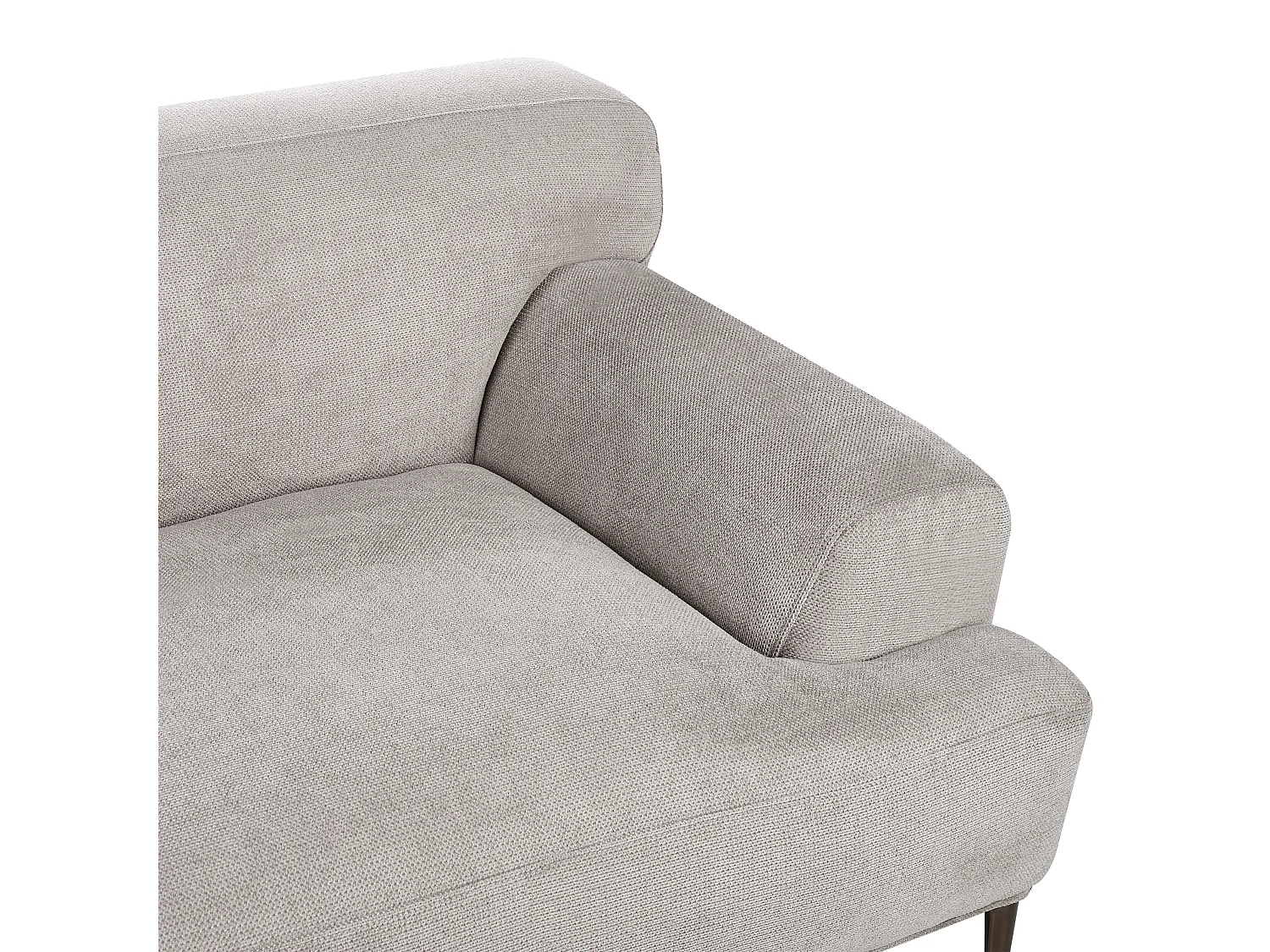 Canapé 3 places MATILA Tissu Gris clair