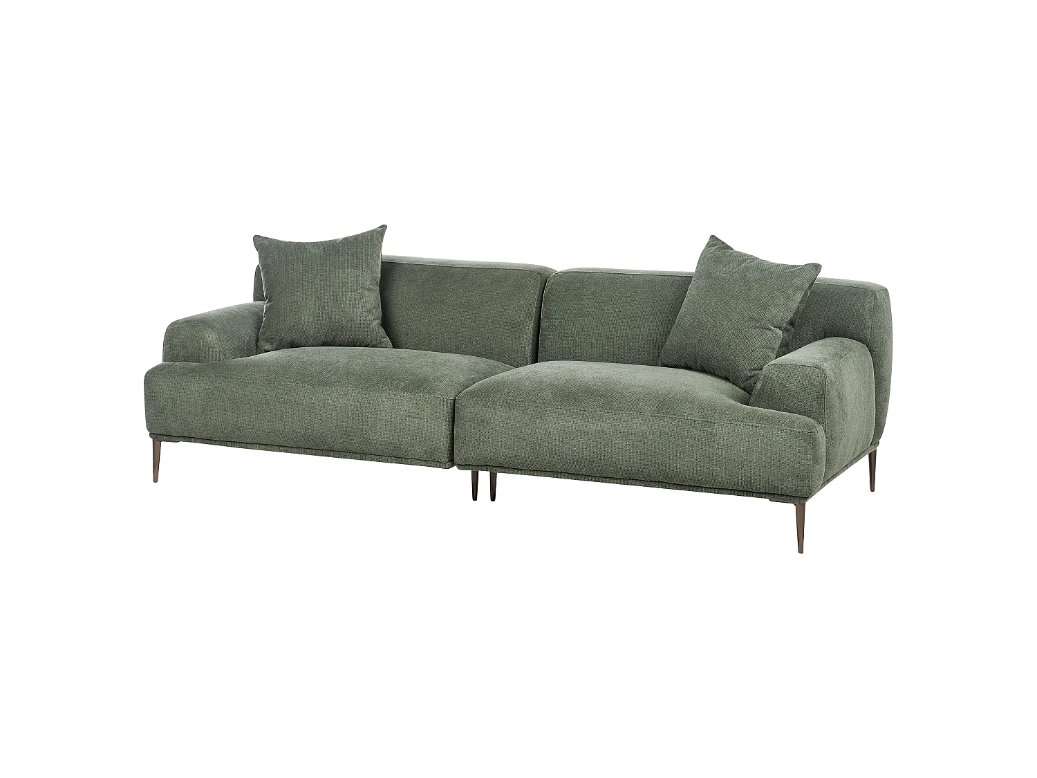 Sofa 3 Seater MATILA Fabric Green