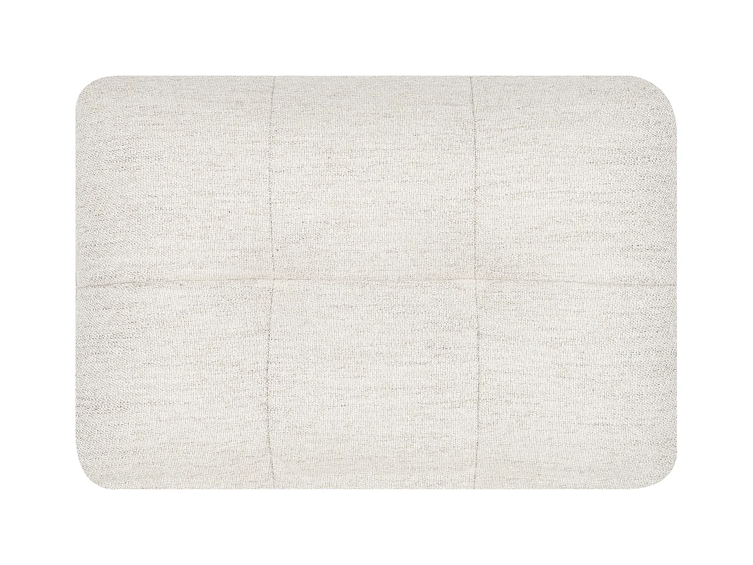 Canapé 2 places LAURILA Tissu Beige clair