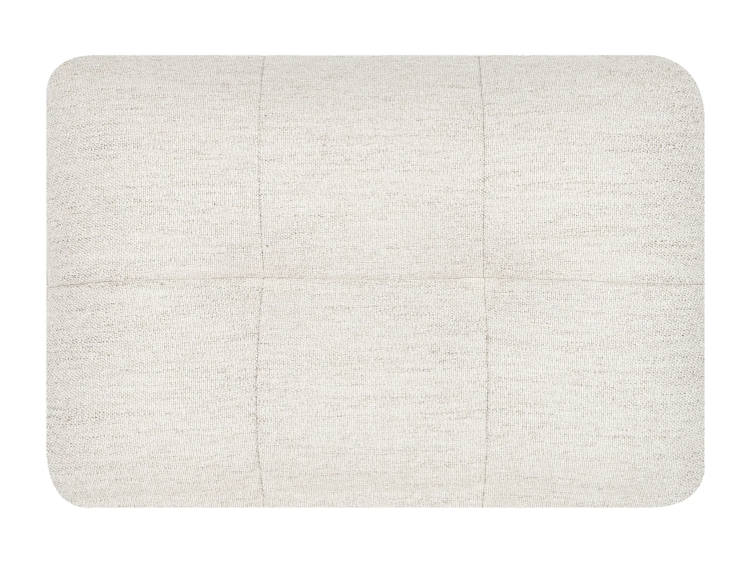 Canapé 2 places LAURILA Tissu Beige clair