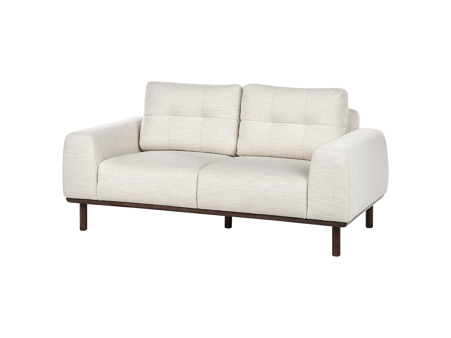 Sofa LAURILA Jasnobeżowy dla 2 osób
