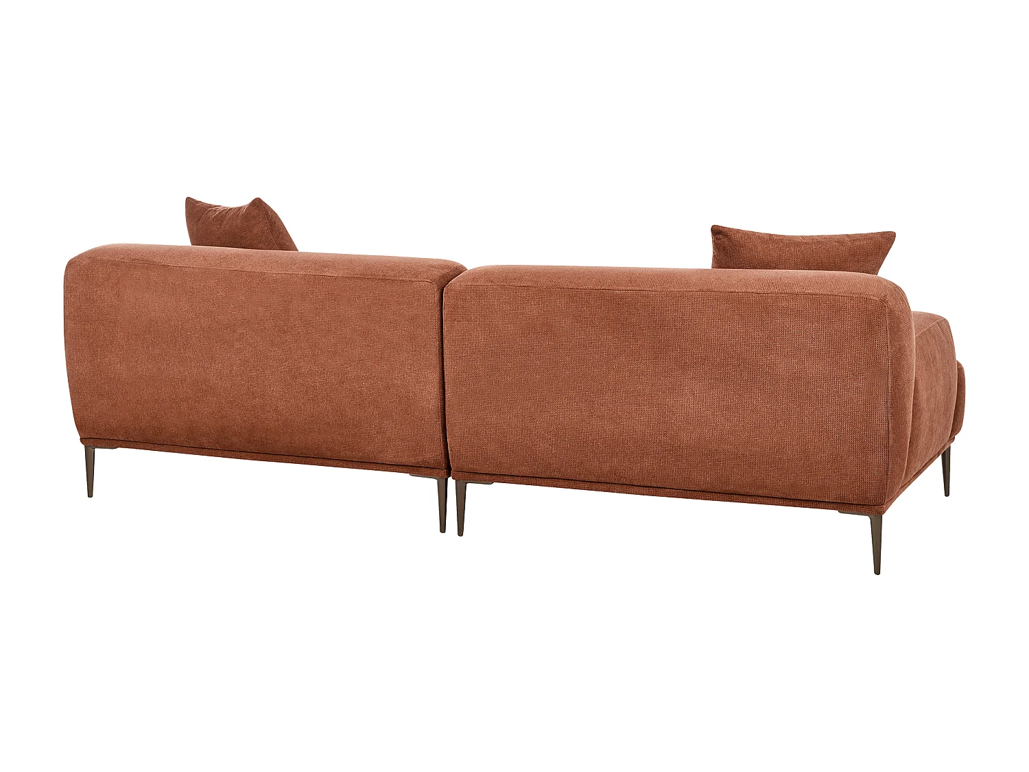 Canapé 3 places MATILA Tissu Marron doré