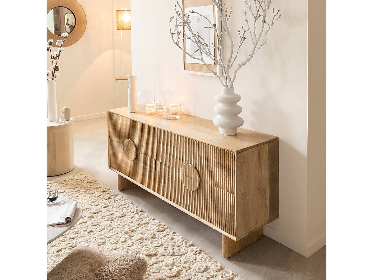 Commode en bois de manguier Ewan