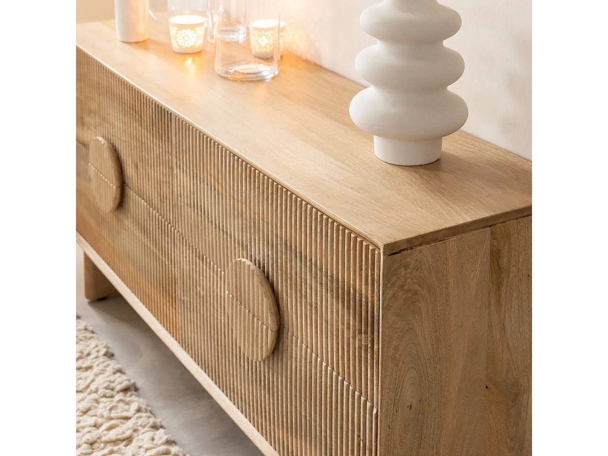 Commode en bois de manguier Ewan