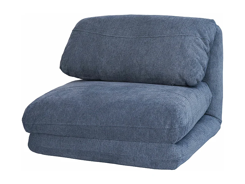 Fauteuil-lit MCW-E68,  bleu clair