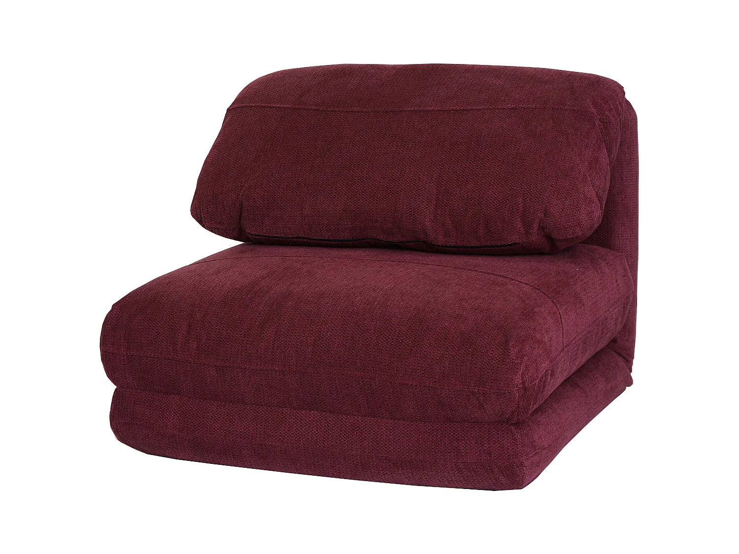 Fauteuil-lit MCW-E68,  bordeaux