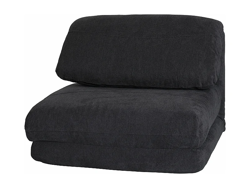 Fauteuil-lit MCW-E68,  gris foncé