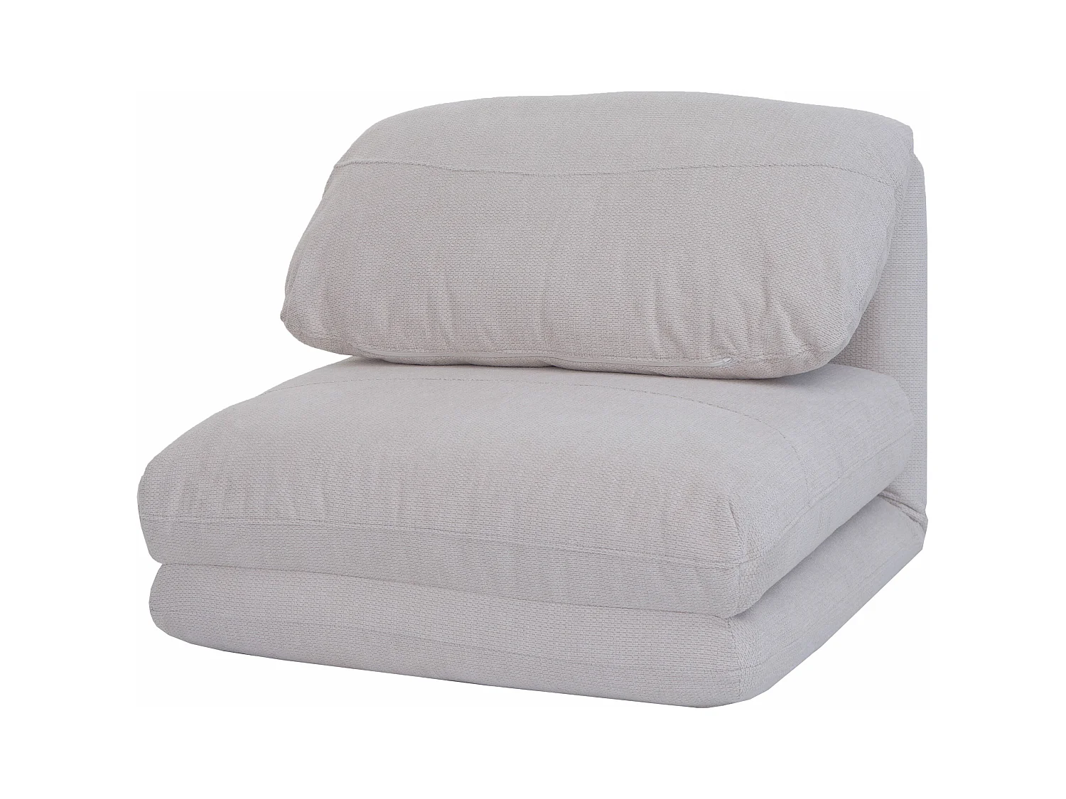 Fauteuil-lit MCW-E68,  beige