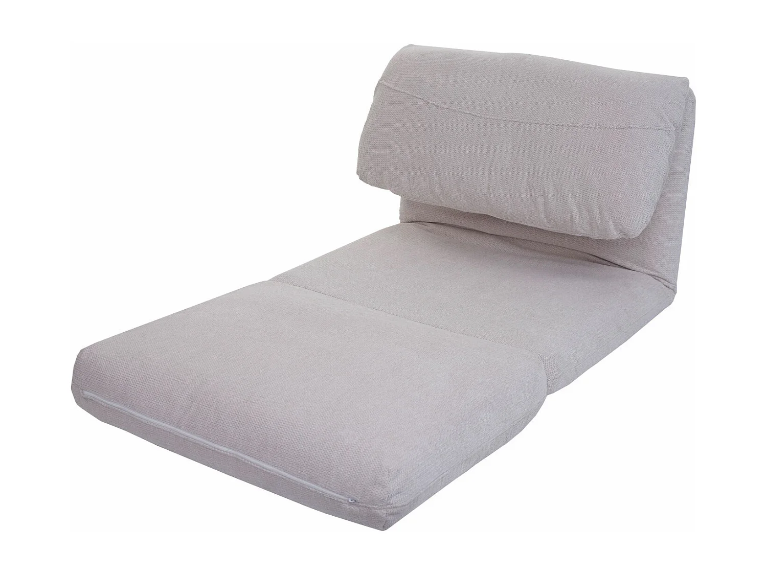 Fauteuil-lit MCW-E68,  beige