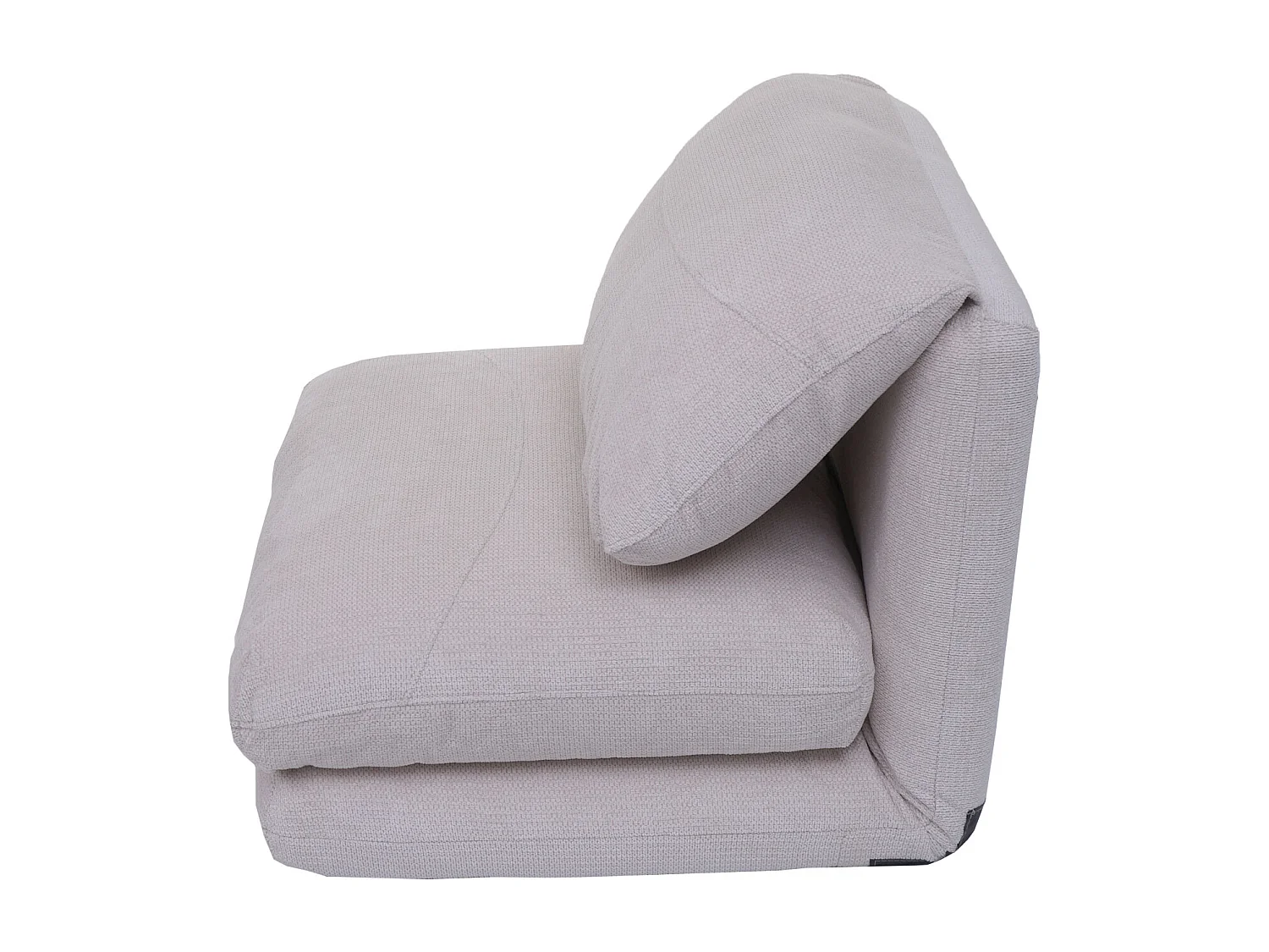 Fauteuil-lit MCW-E68,  beige