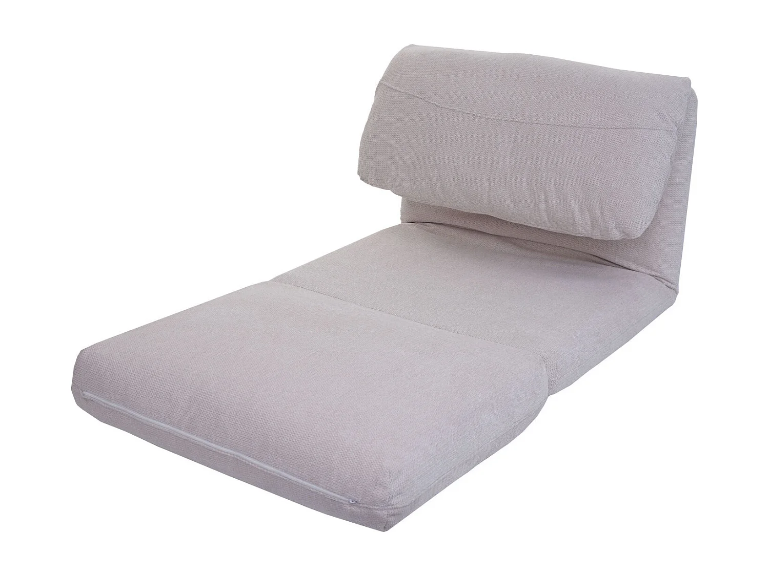 Fauteuil-lit MCW-E68,  beige