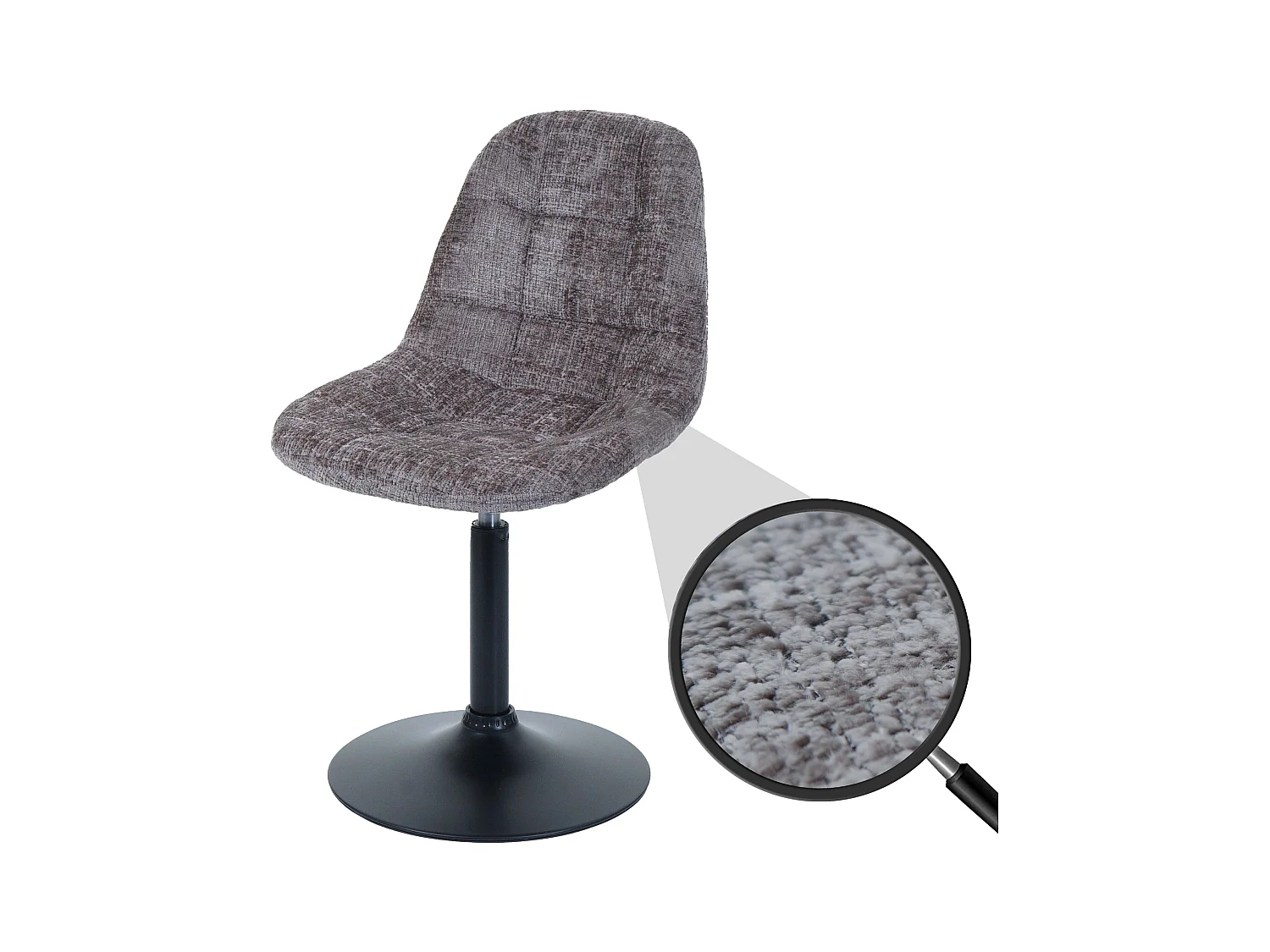 Chaise de salle à manger MCW-A60,  marron