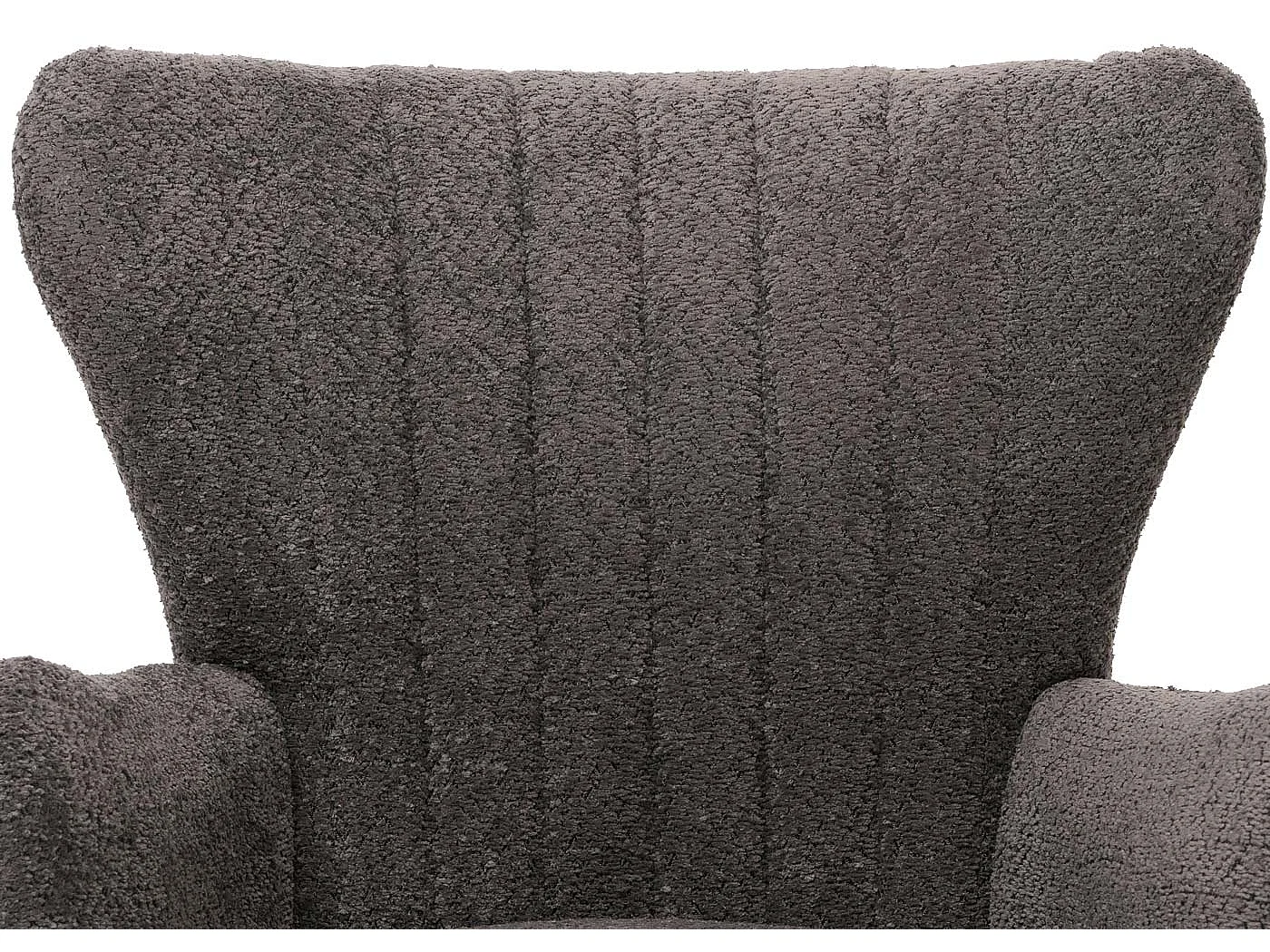 Loungefauteuil MCW-K37,  donkergrijs