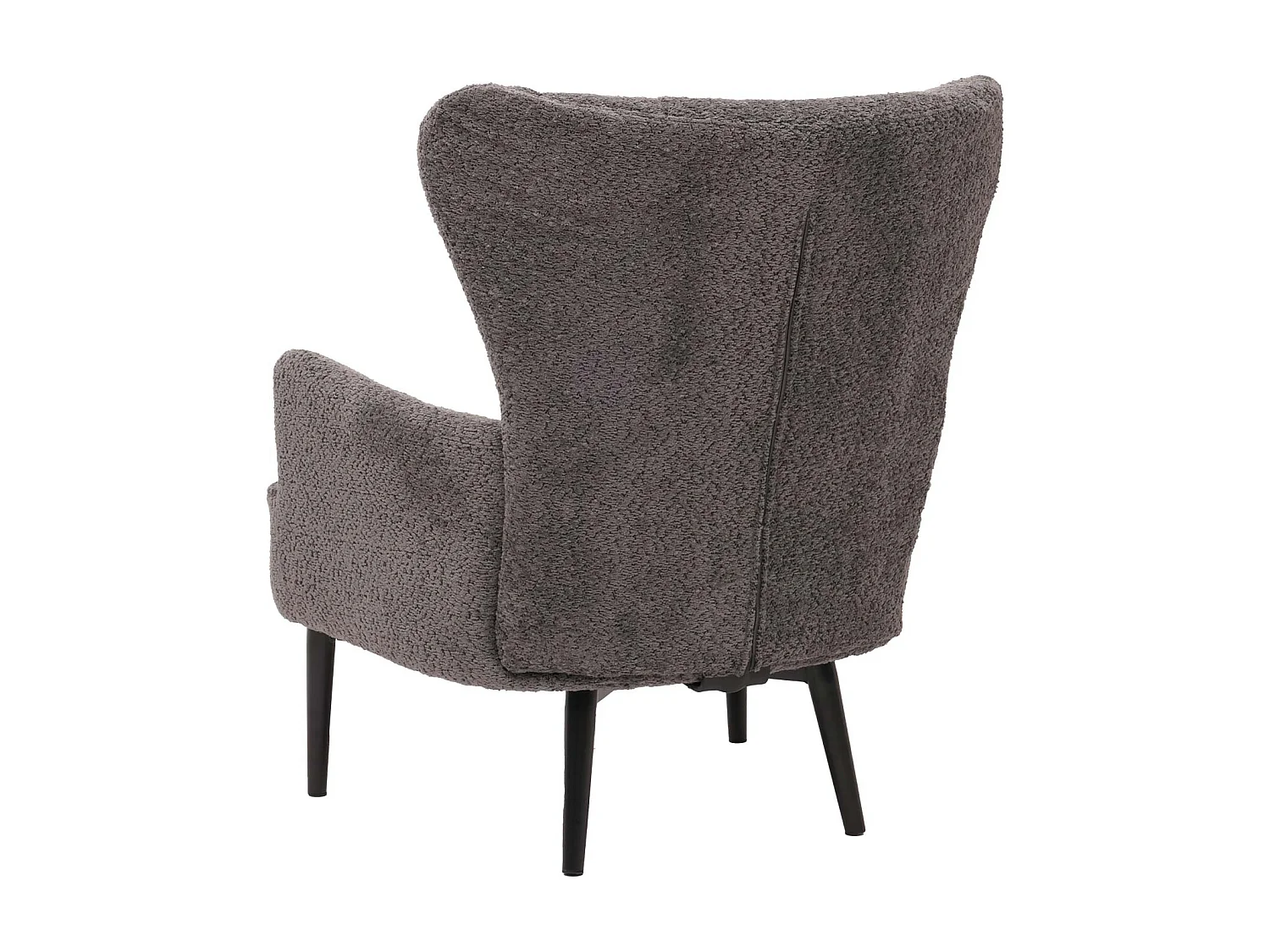 Fauteuil de salon MCW-K37,  gris foncé