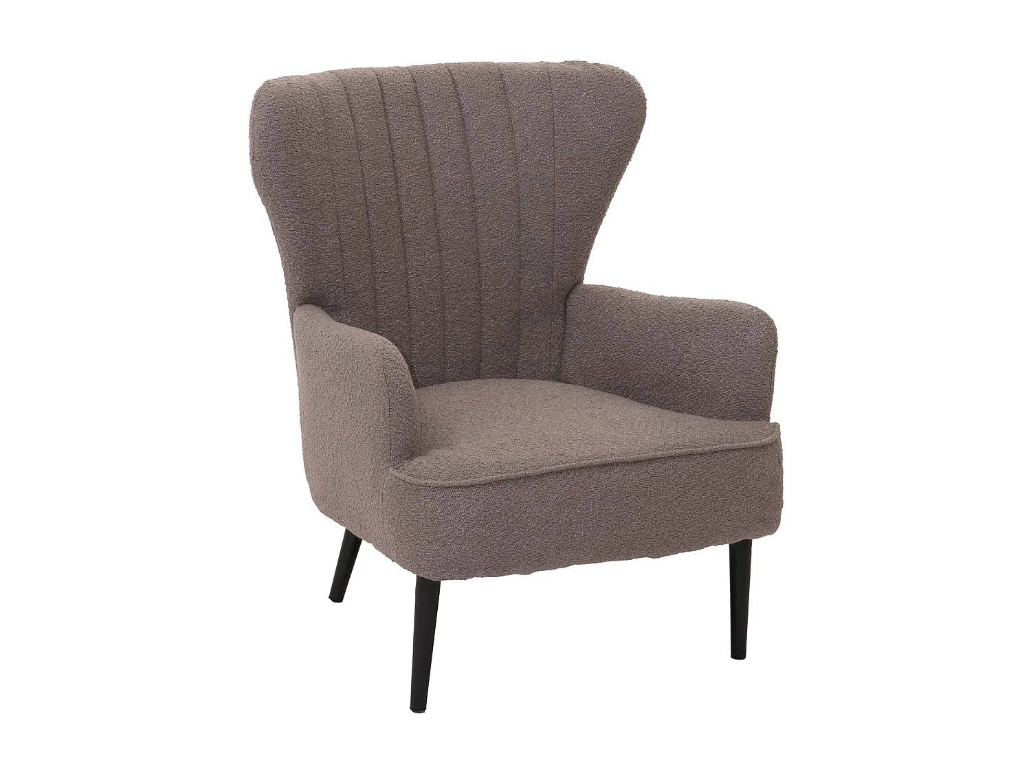 Loungefauteuil MCW-K37,  lichtgrijs