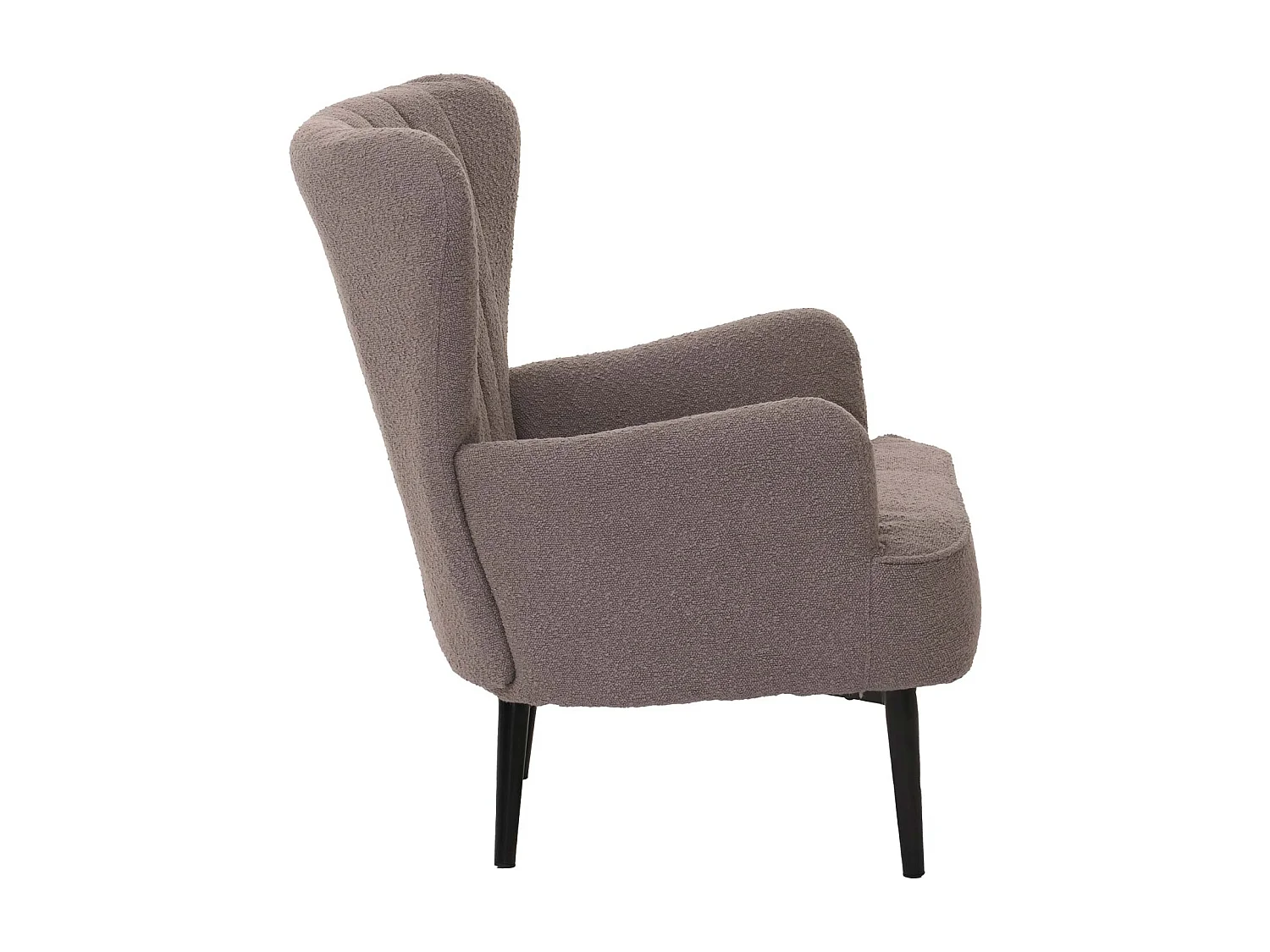 Loungefauteuil MCW-K37,  lichtgrijs