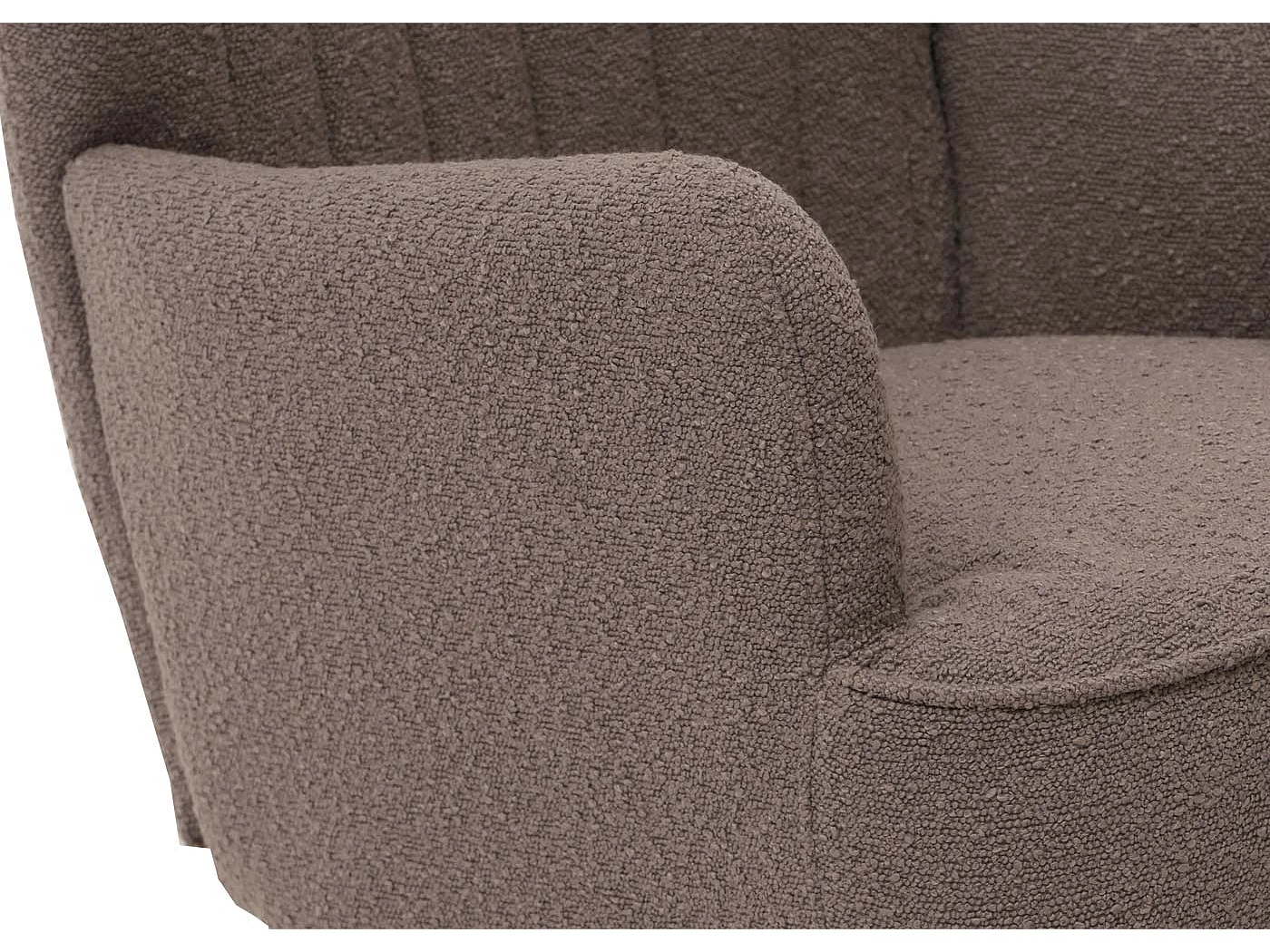 Loungefauteuil MCW-K37,  lichtgrijs