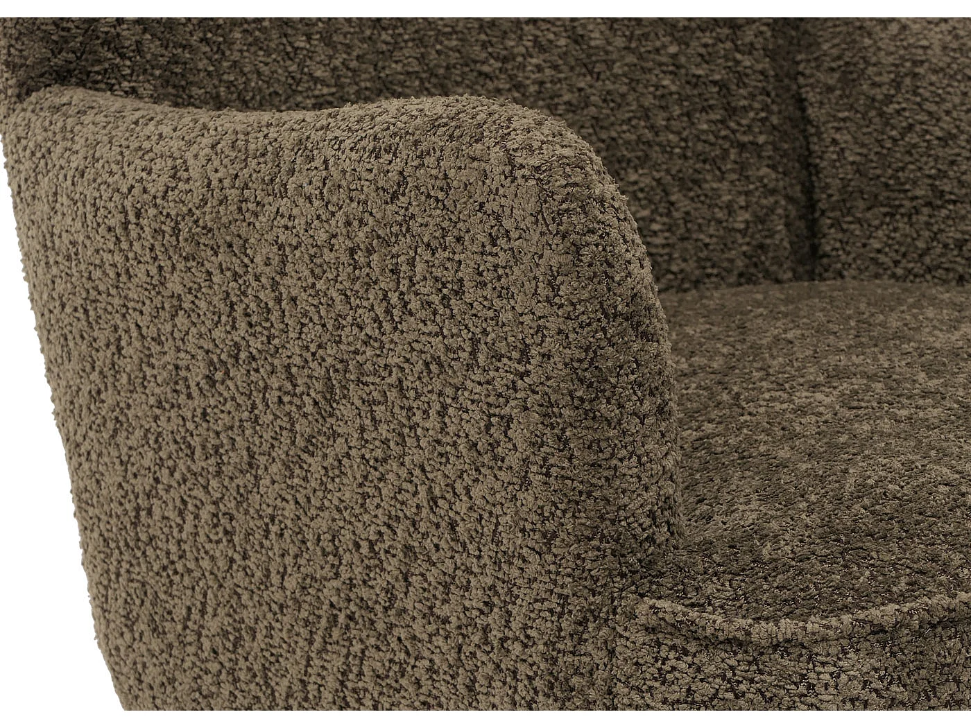 Lounge-Sessel MCW-K37, Grün-braun