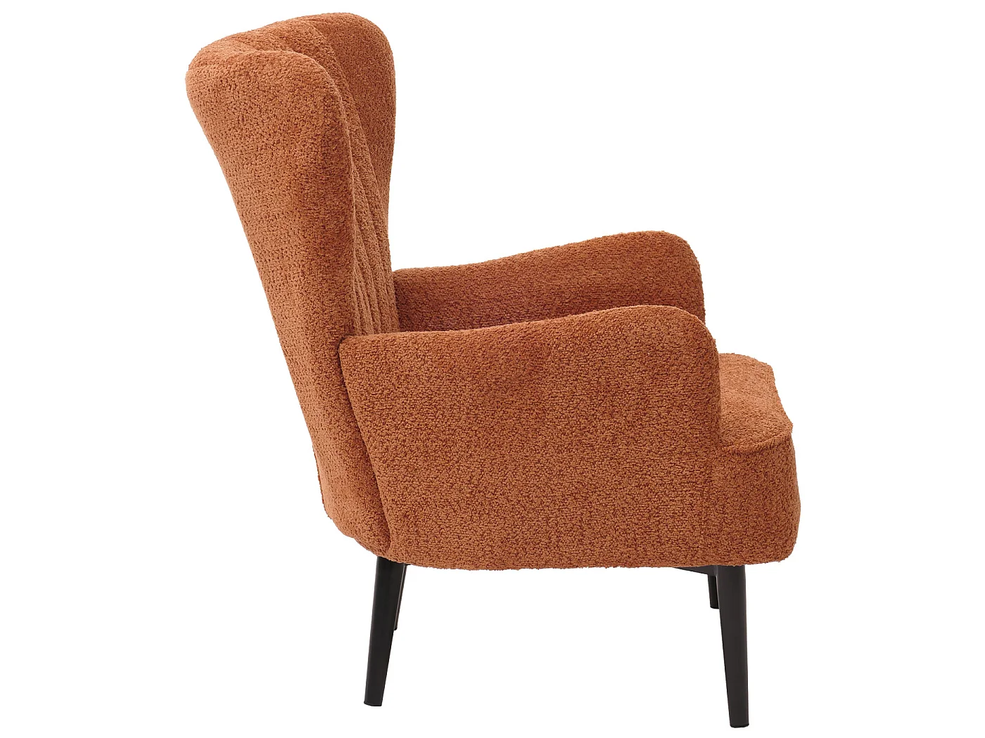 Fauteuil de salon MCW-K37,  orange