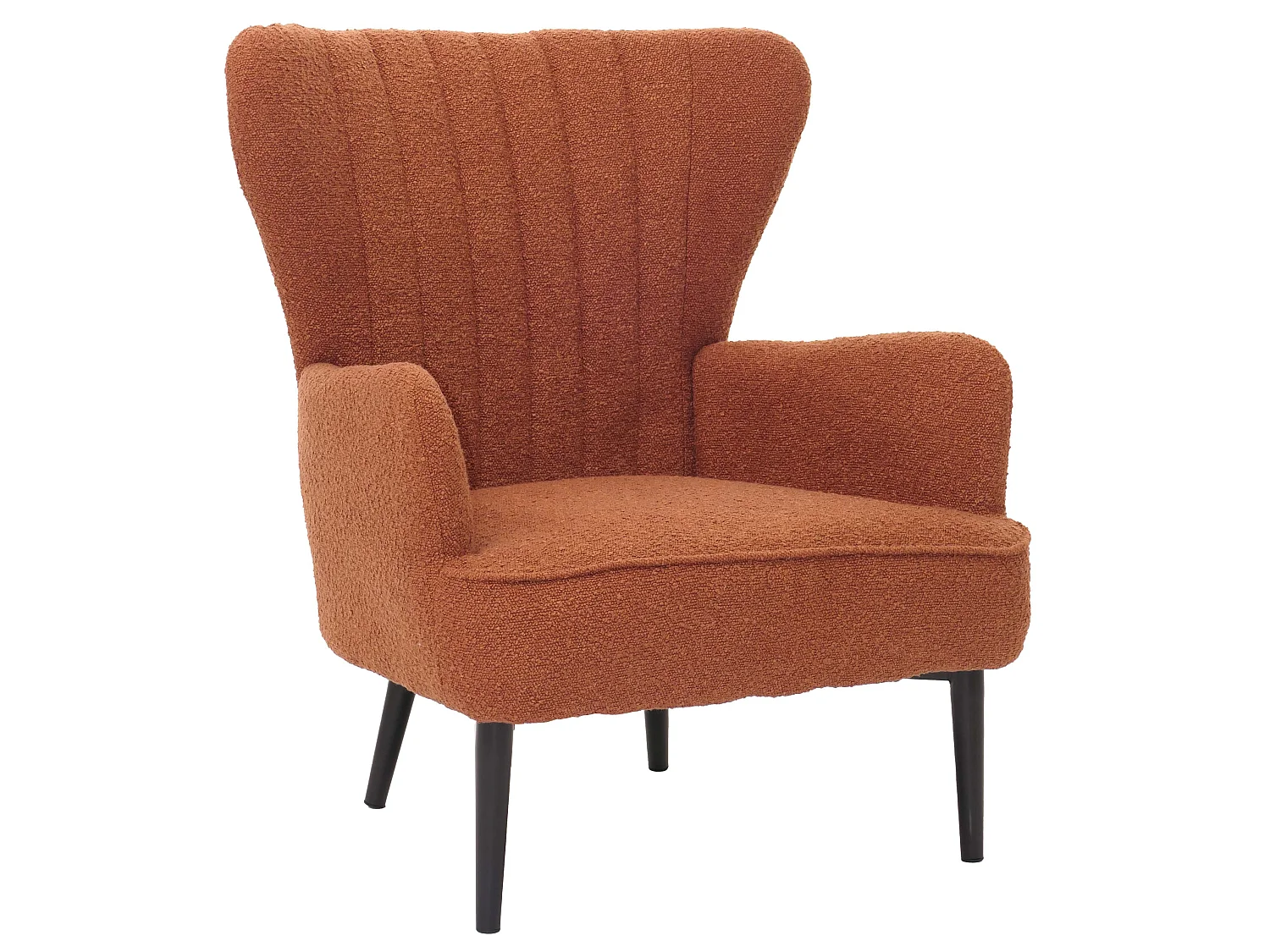 Fauteuil de salon MCW-K37,  terrakotta