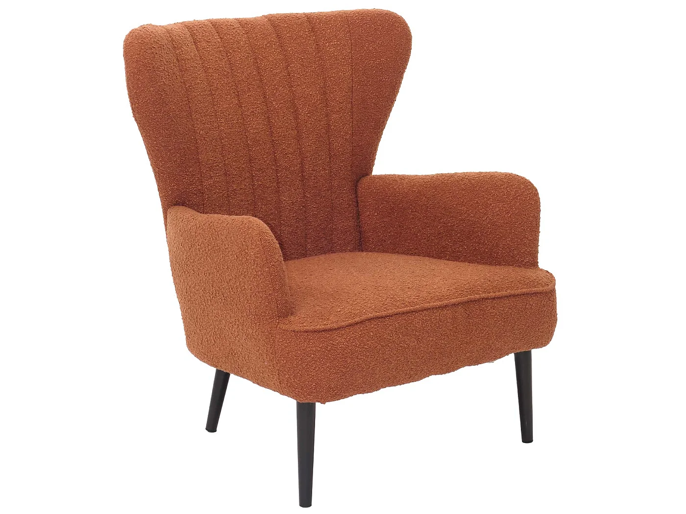 Fauteuil de salon MCW-K37,  terrakotta