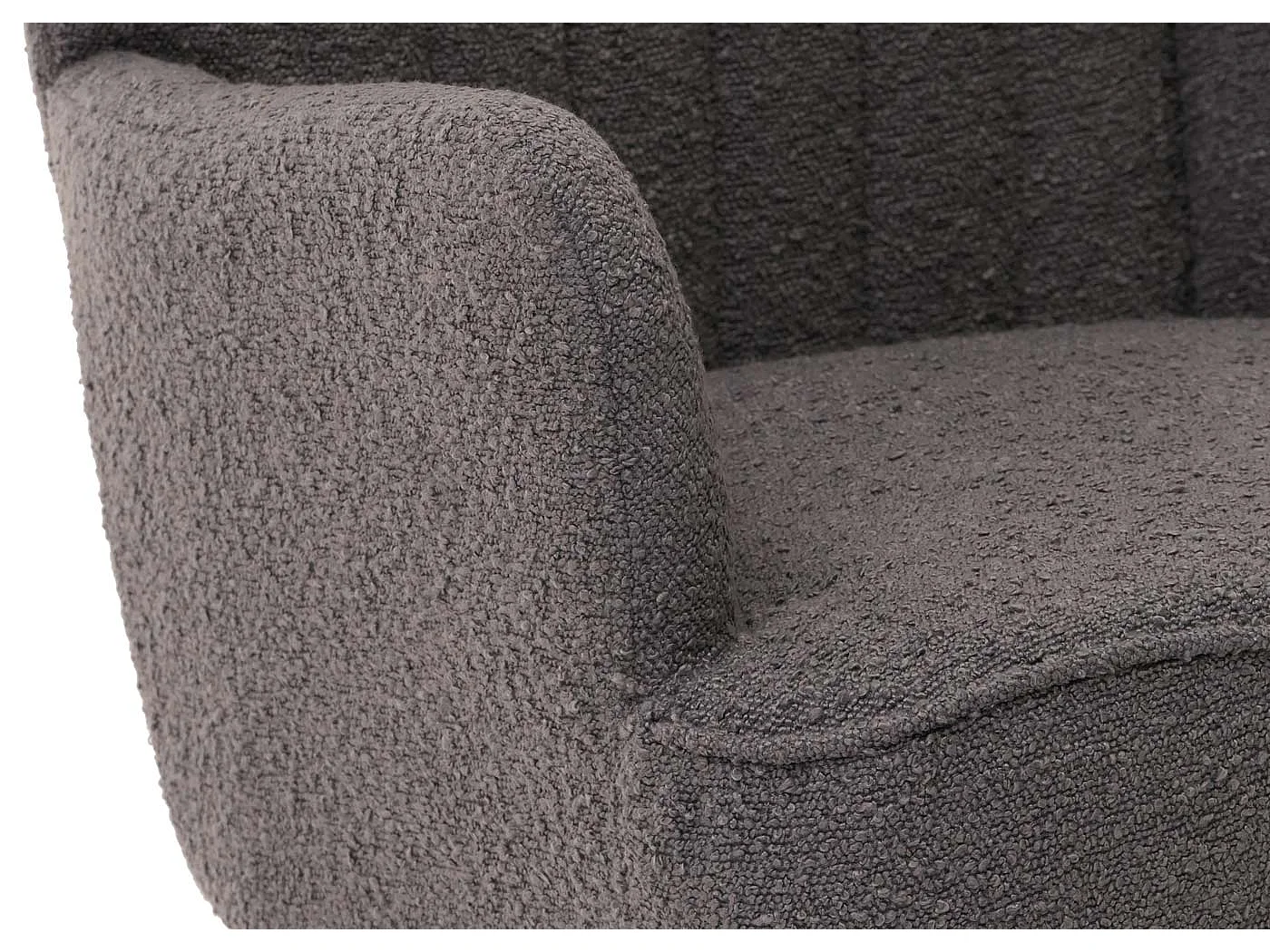 Loungefauteuil MCW-K37,  donkergrijs