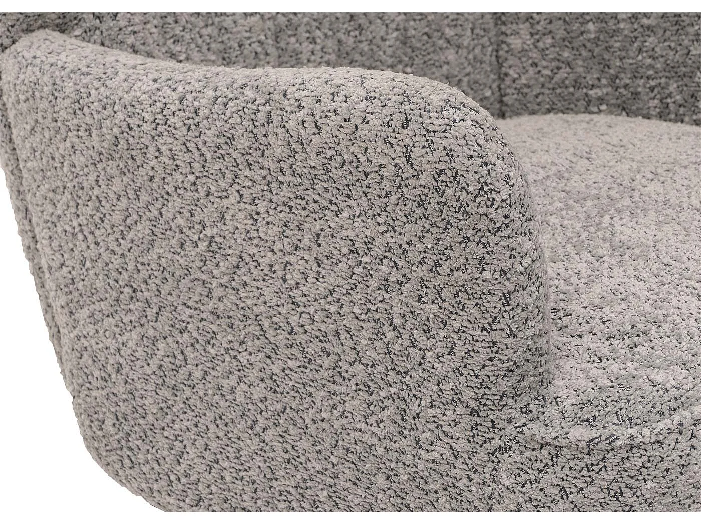 Fauteuil de salon MCW-K37,  gris