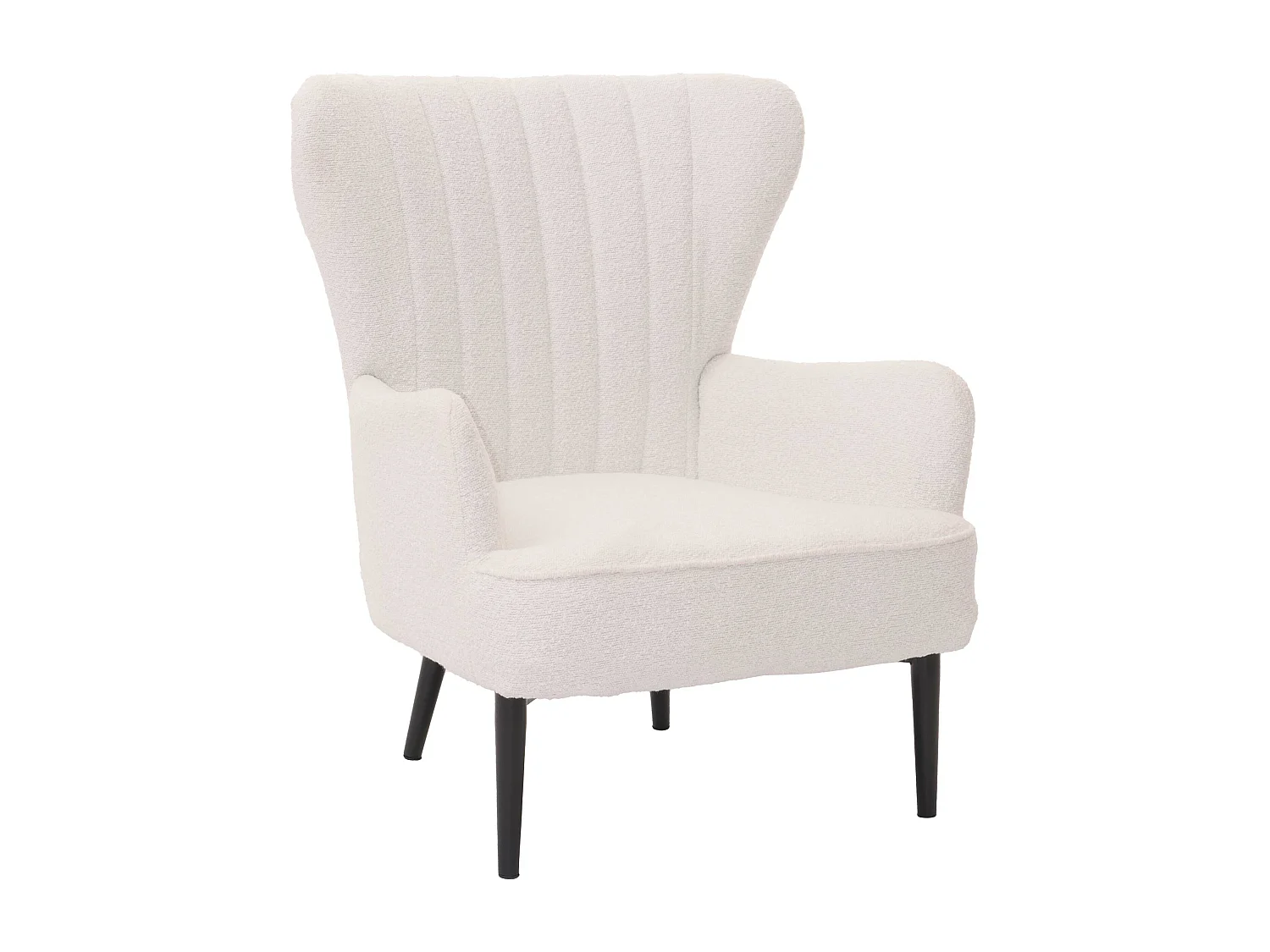 Loungefauteuil MCW-K37,  wit