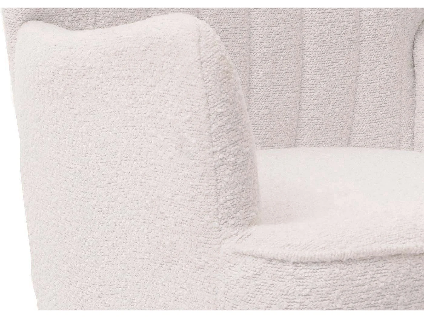 Loungefauteuil MCW-K37,  wit