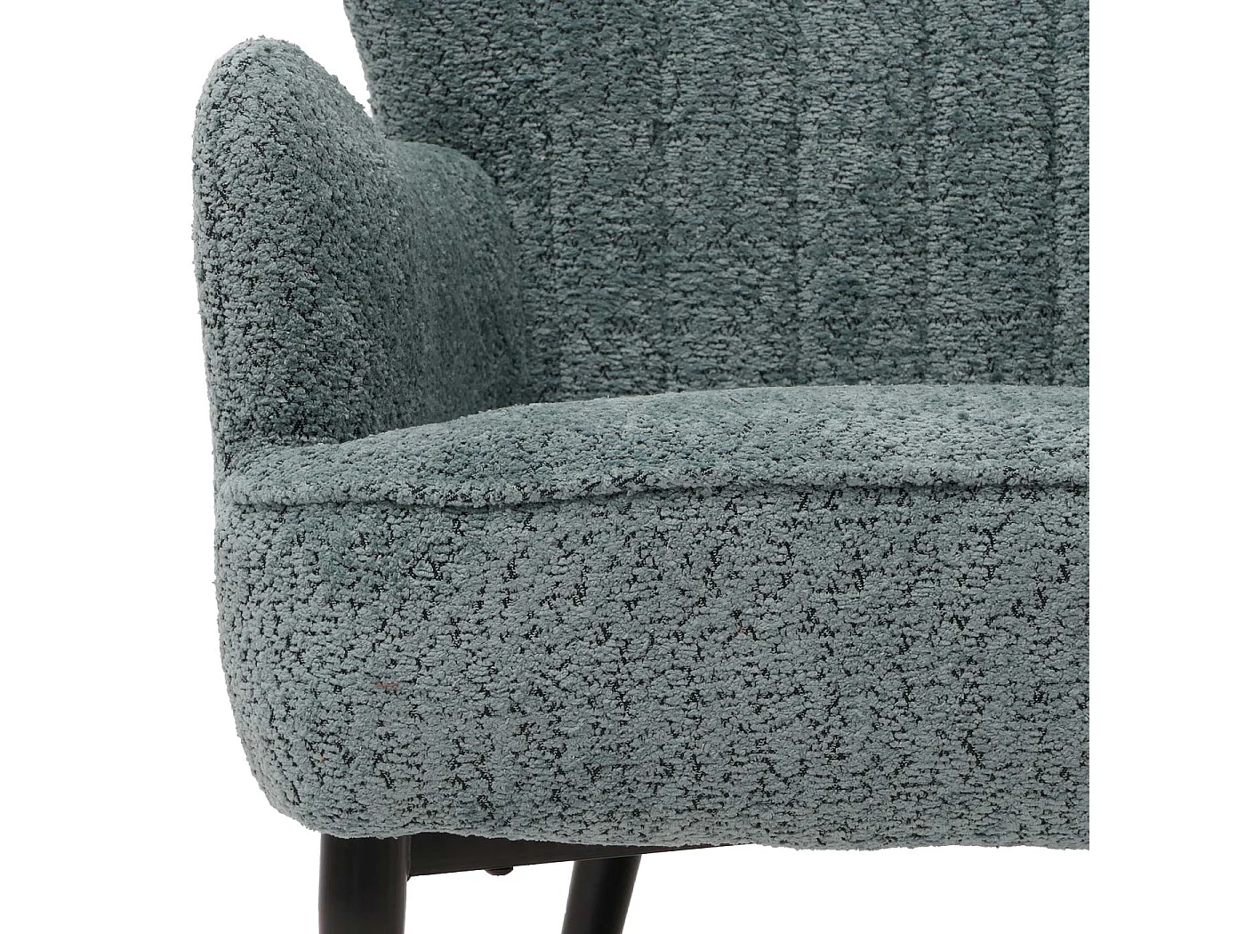 Loungefauteuil MCW-K37,  blauwgroen