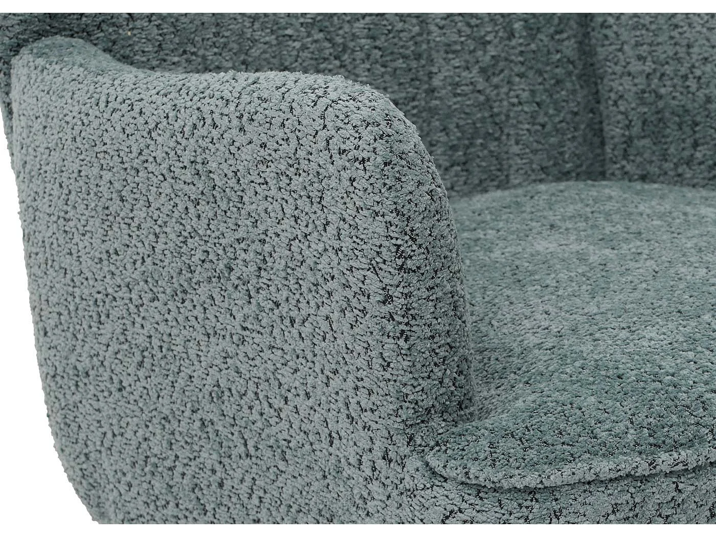 Loungefauteuil MCW-K37,  blauwgroen