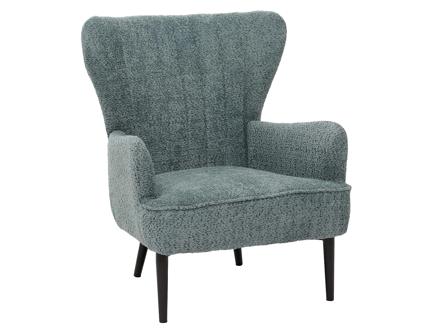 Fauteuil de salon MCW-K37,  bleu-vert