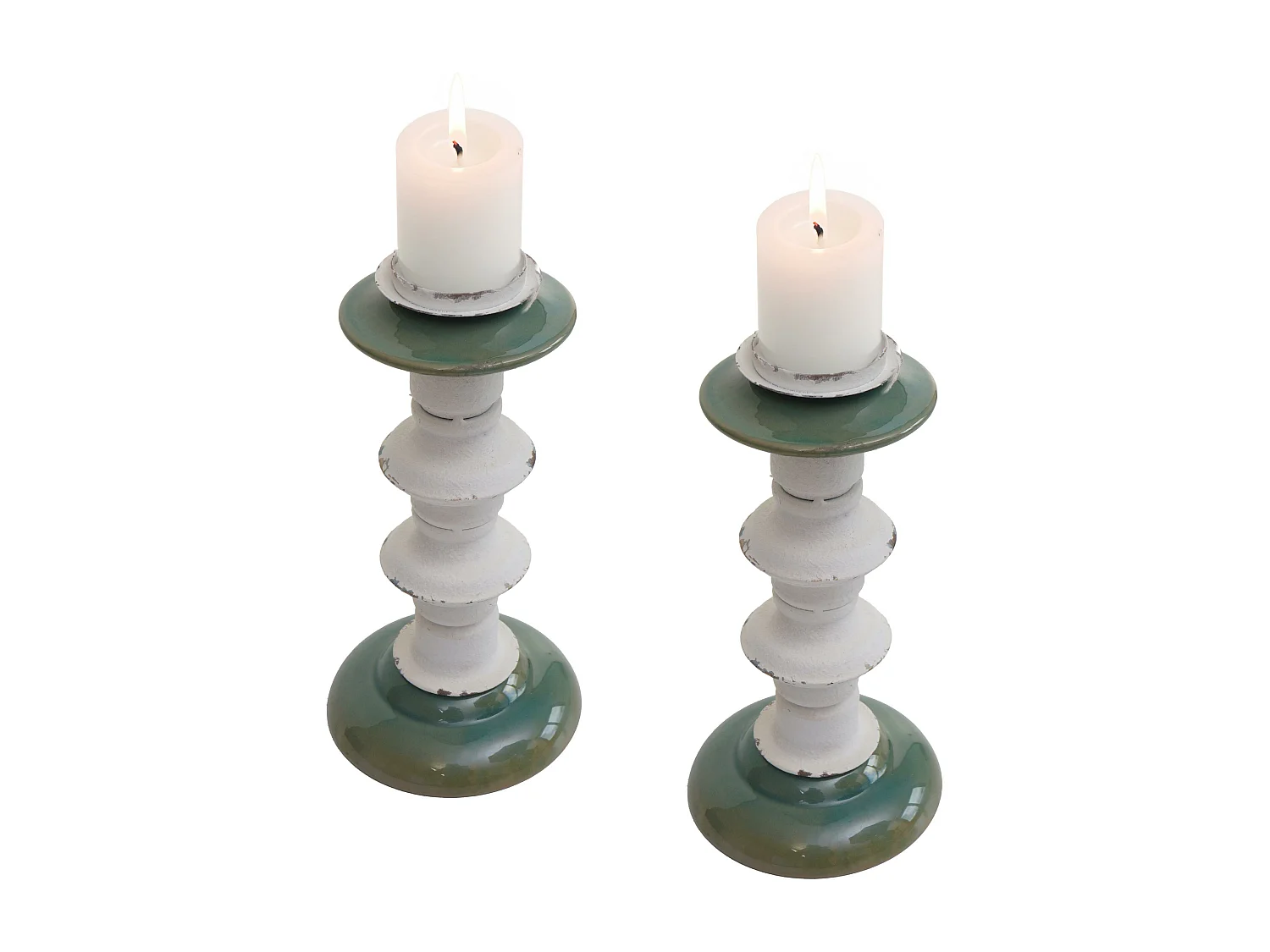 Lot de 2 bougeoirs MCW-N36