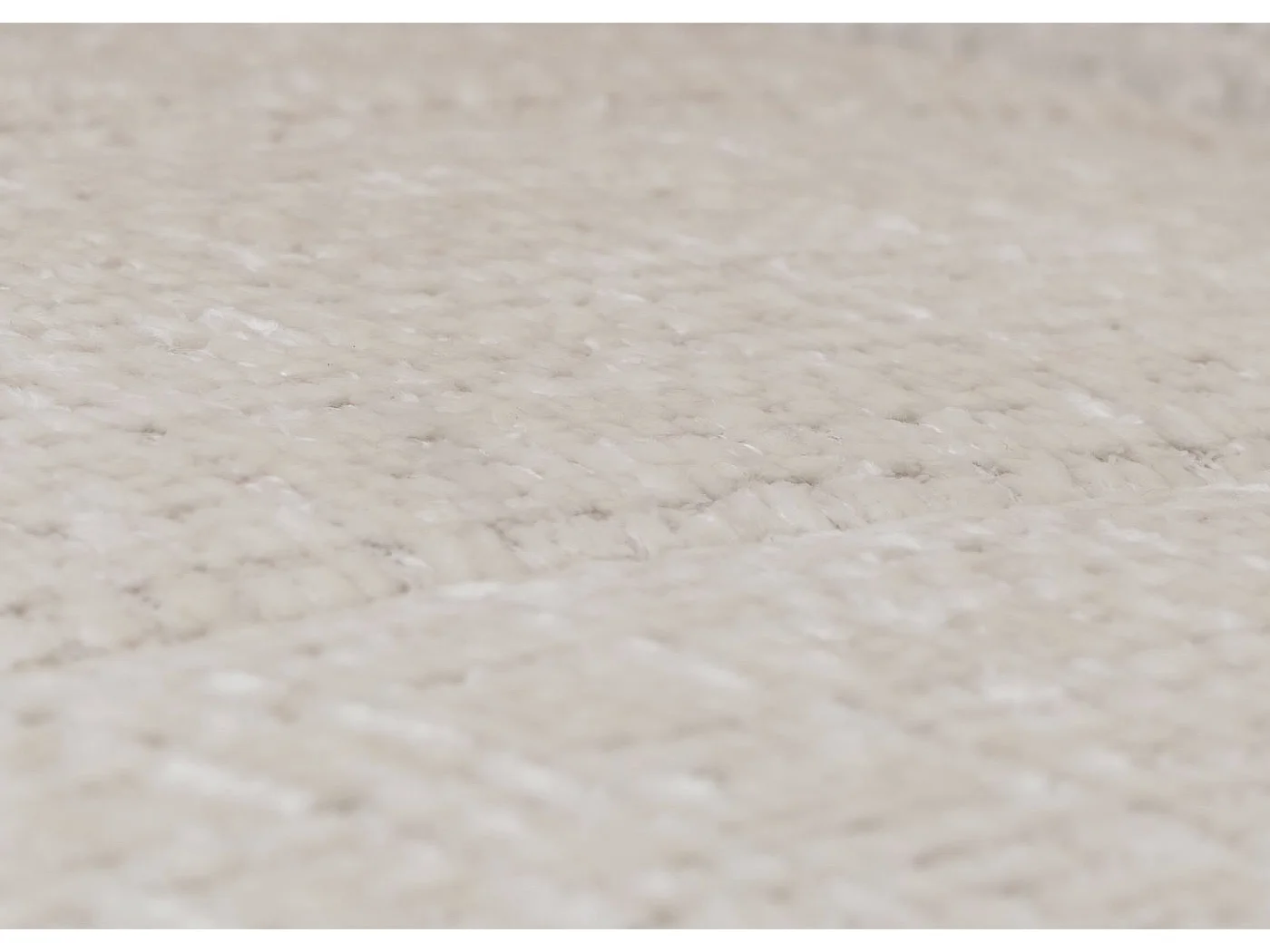 Fauteuil à bascule MCW-K10,  crème, structure aspect noyer