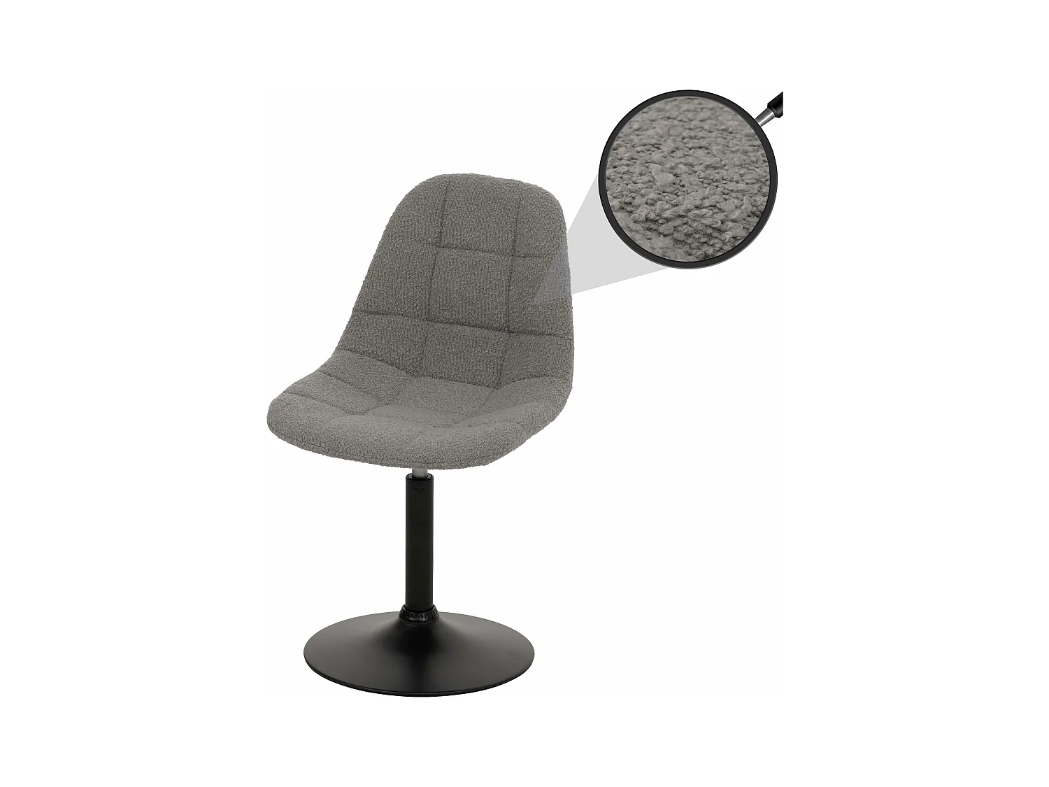 Chaise de salle à manger MCW-A60,  gris